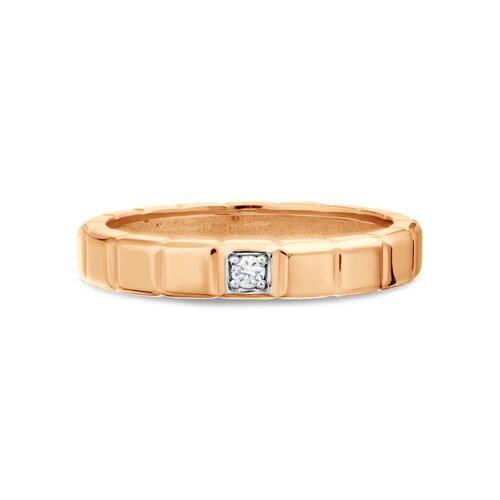 Кольцо с бриллиантом из золота 585 пробы