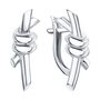 Серьги из белого золота 585 пробы арт. Т30002Е097