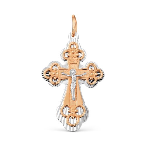 Крест православный из золота 585 пробы 