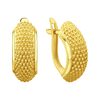 Серьги из желтого золота 585 пробы