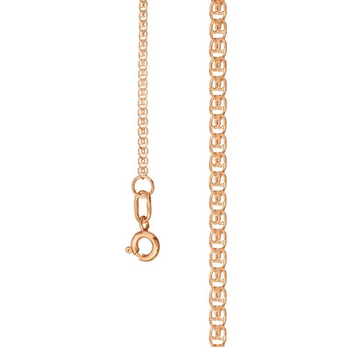 Цепь плетения "Лав" из золота 585 пробы