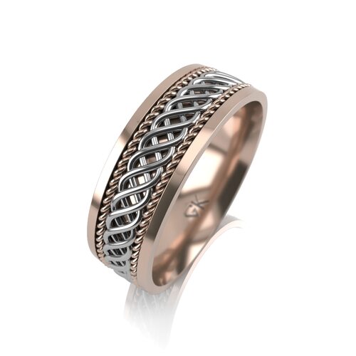 Кольцо обручальное из золота 585 пробы