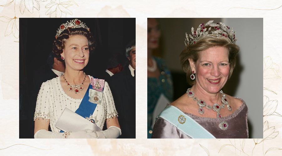 Украшения с рубином