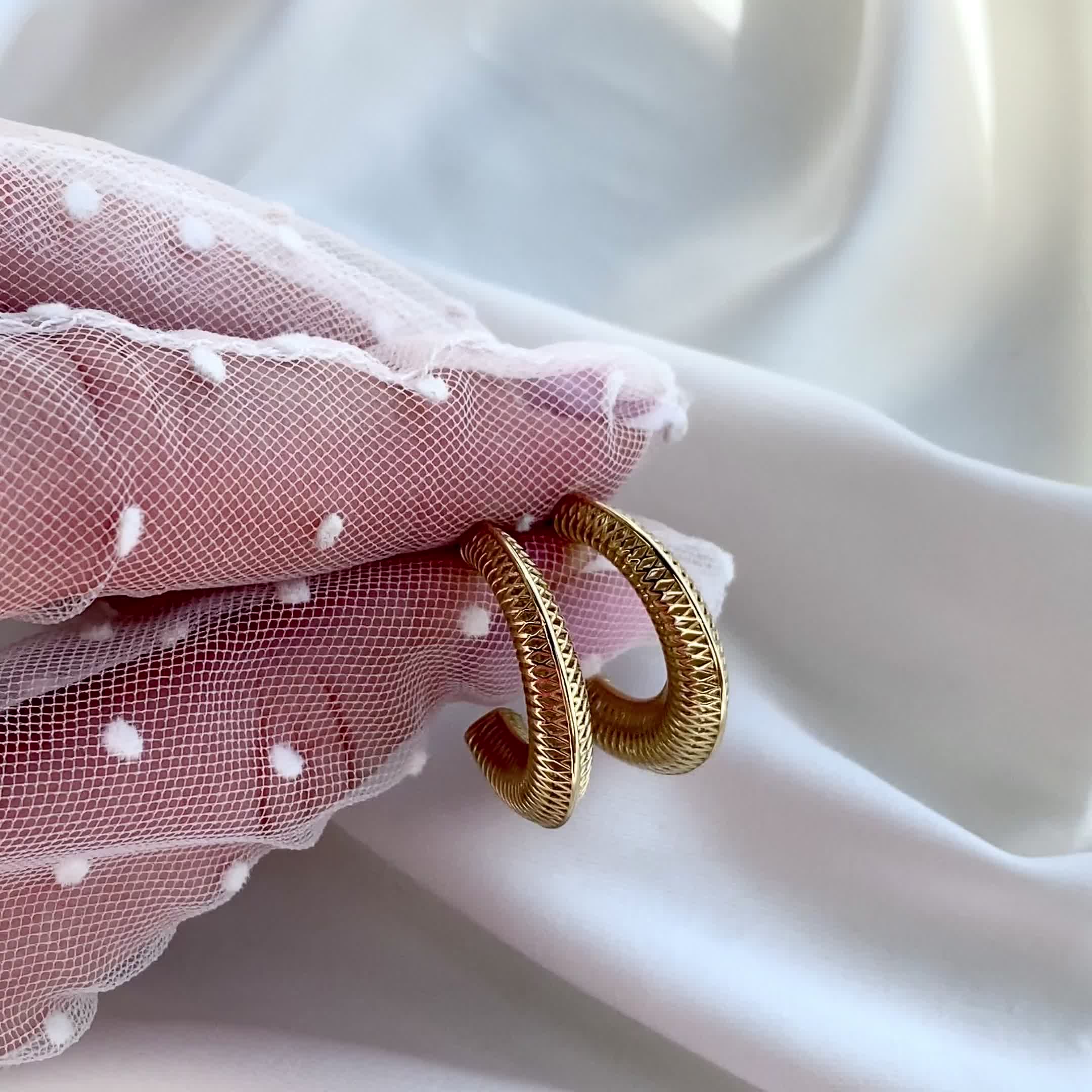 Серьги из золота 585 пробы арт. 00097-20-030001-00