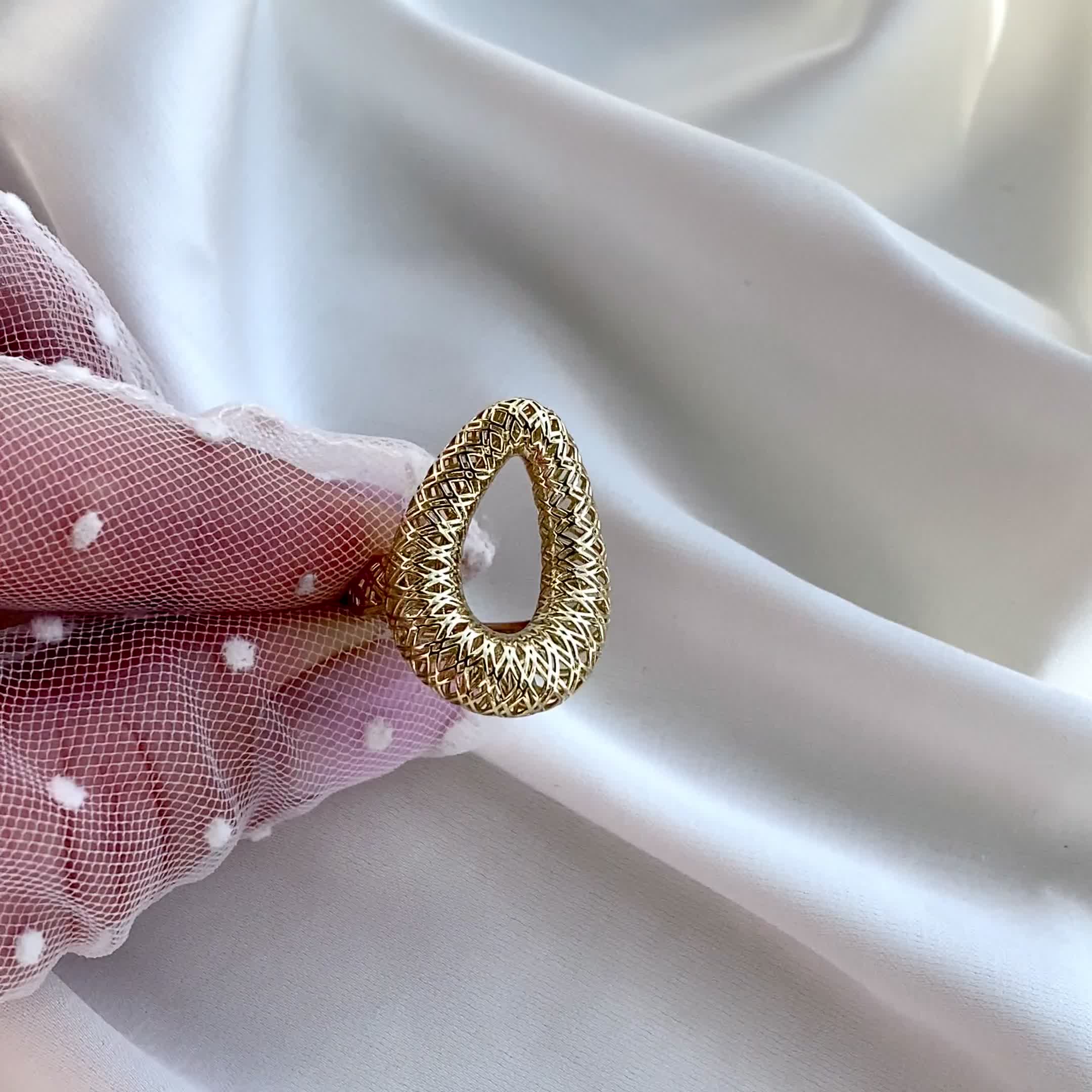 Кольцо из желтого золота 585 пробы арт. 00164-10-030001-00