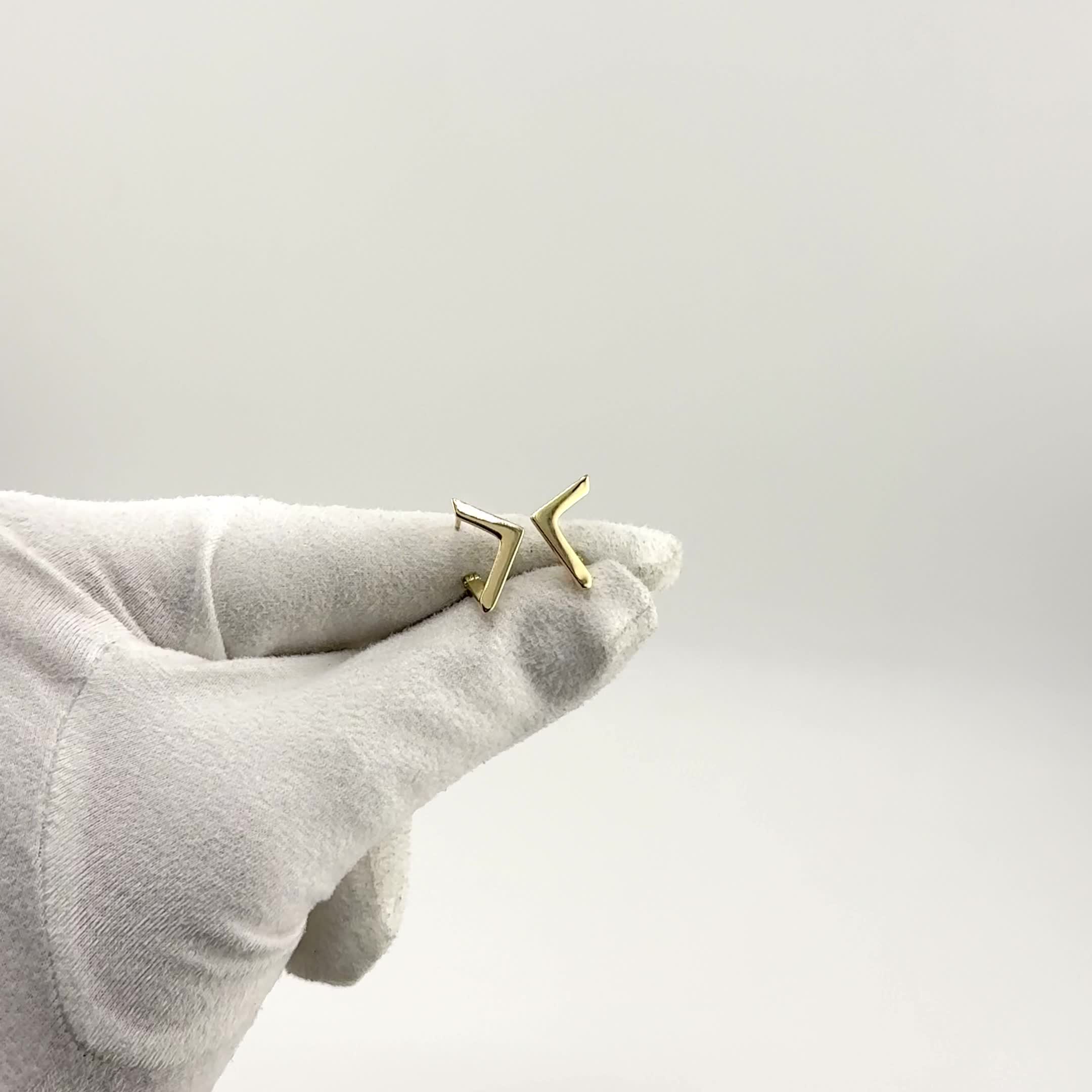 Серьги из желтого золота 585 пробы арт. 002-0808-0000-020