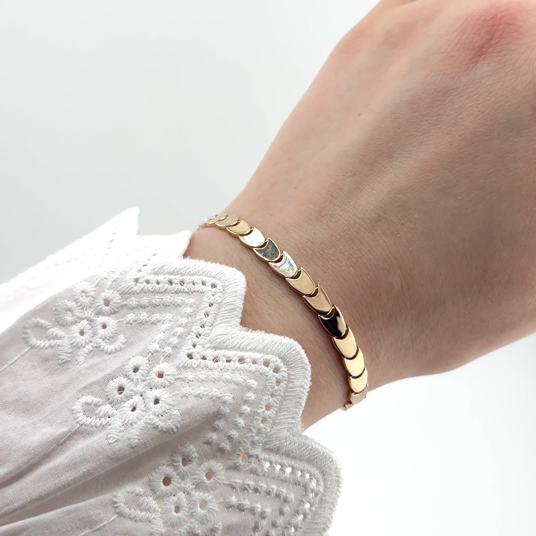 Браслет из золота 585 пробы арт. 008-0104-0000-010