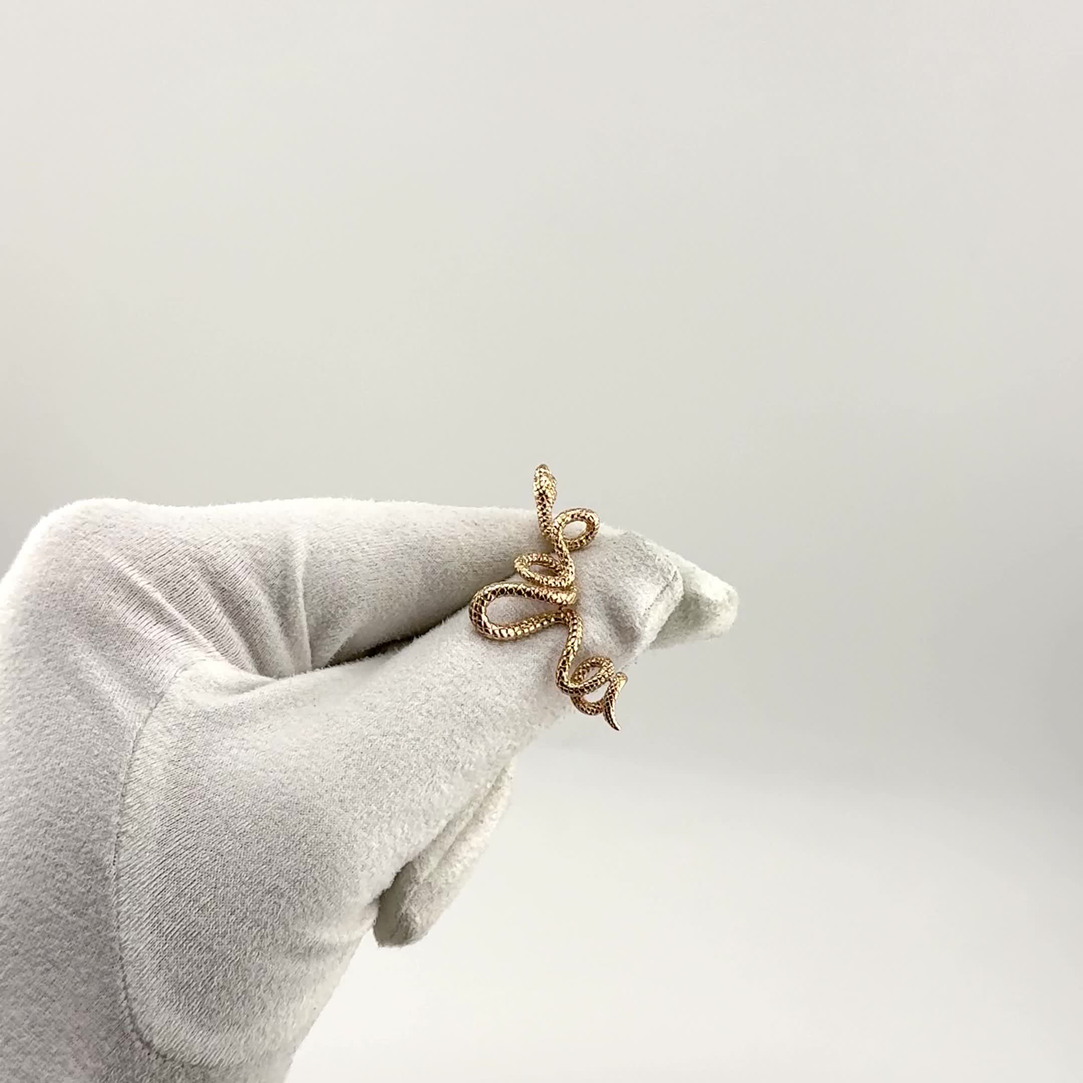 Подвеска "Змея"  из золота 585 пробы арт. 010-0266-0000-010