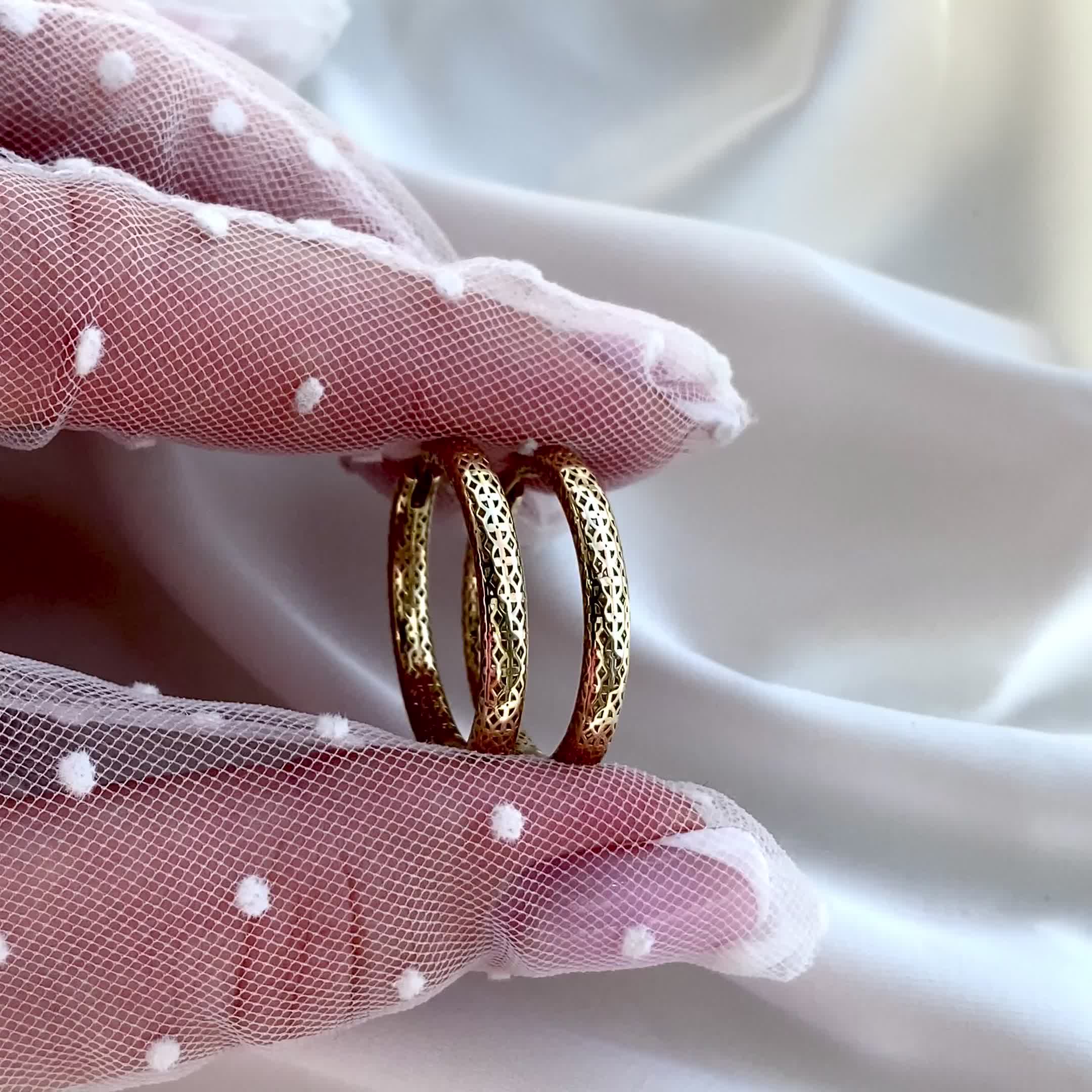 Серьги из желтого золота 585 пробы арт. 0102294