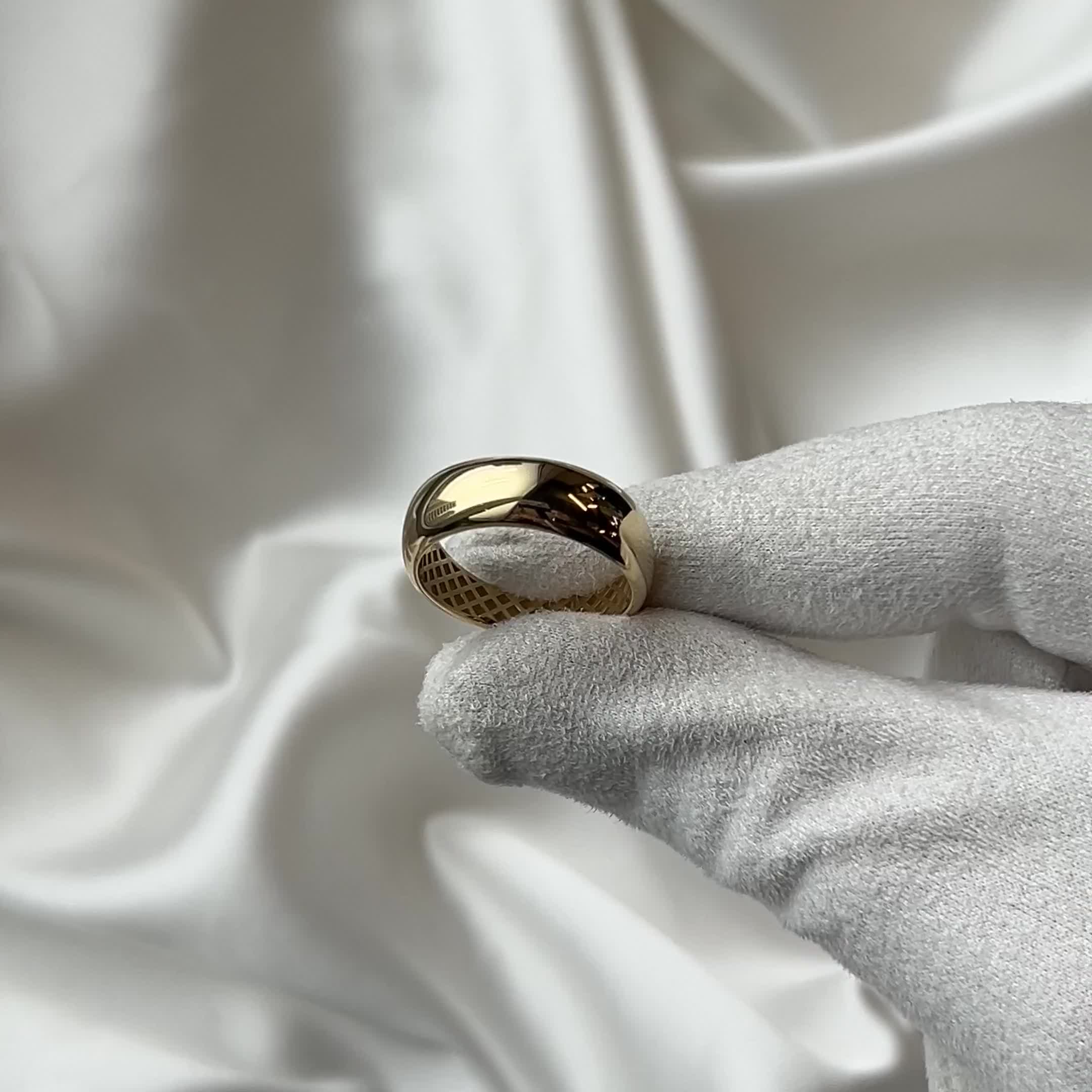 Кольцо из желтого золота 585 пробы арт. 019434-2