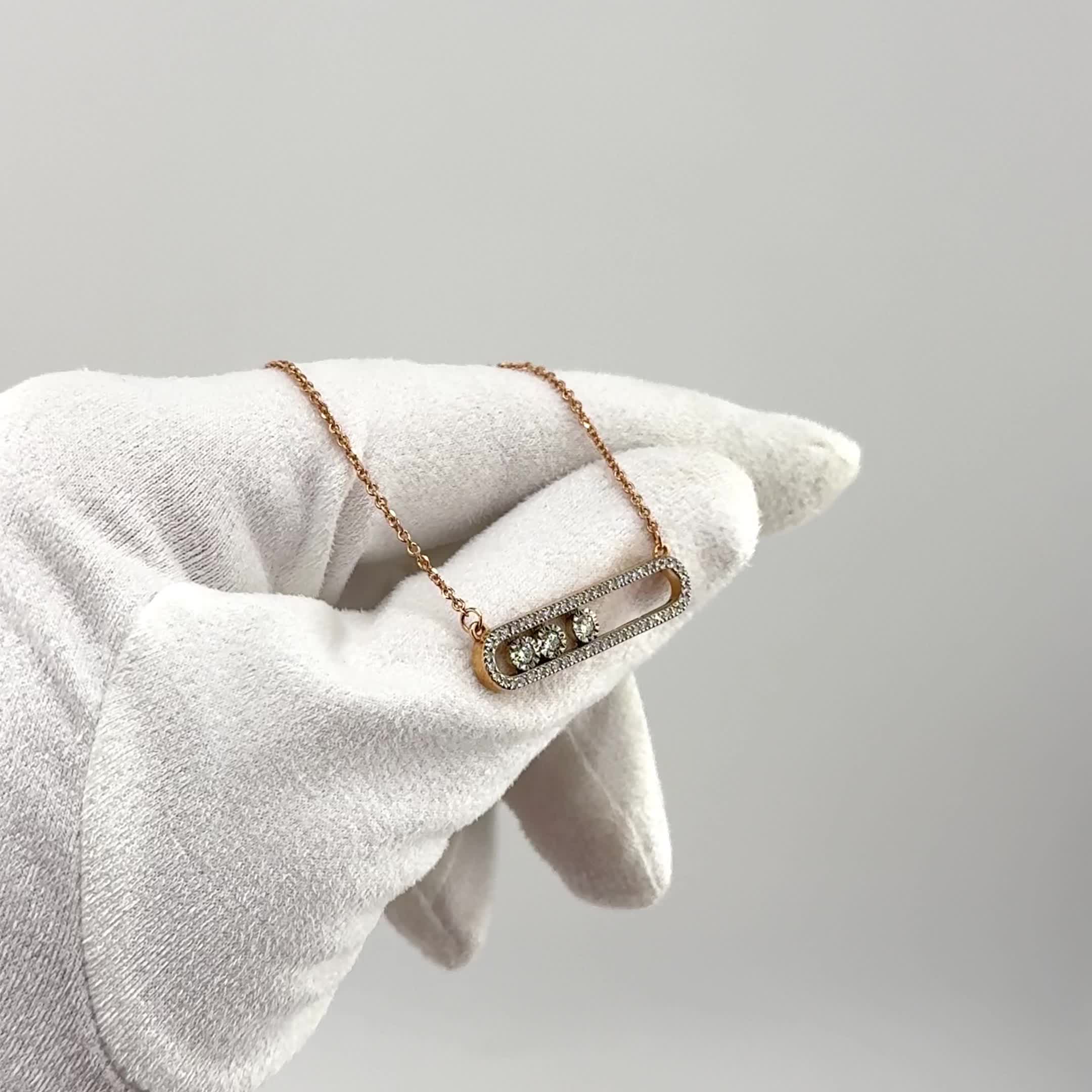 Колье с бриллиантами из золота 585 пробы арт. 08-11-5895-31-00-1