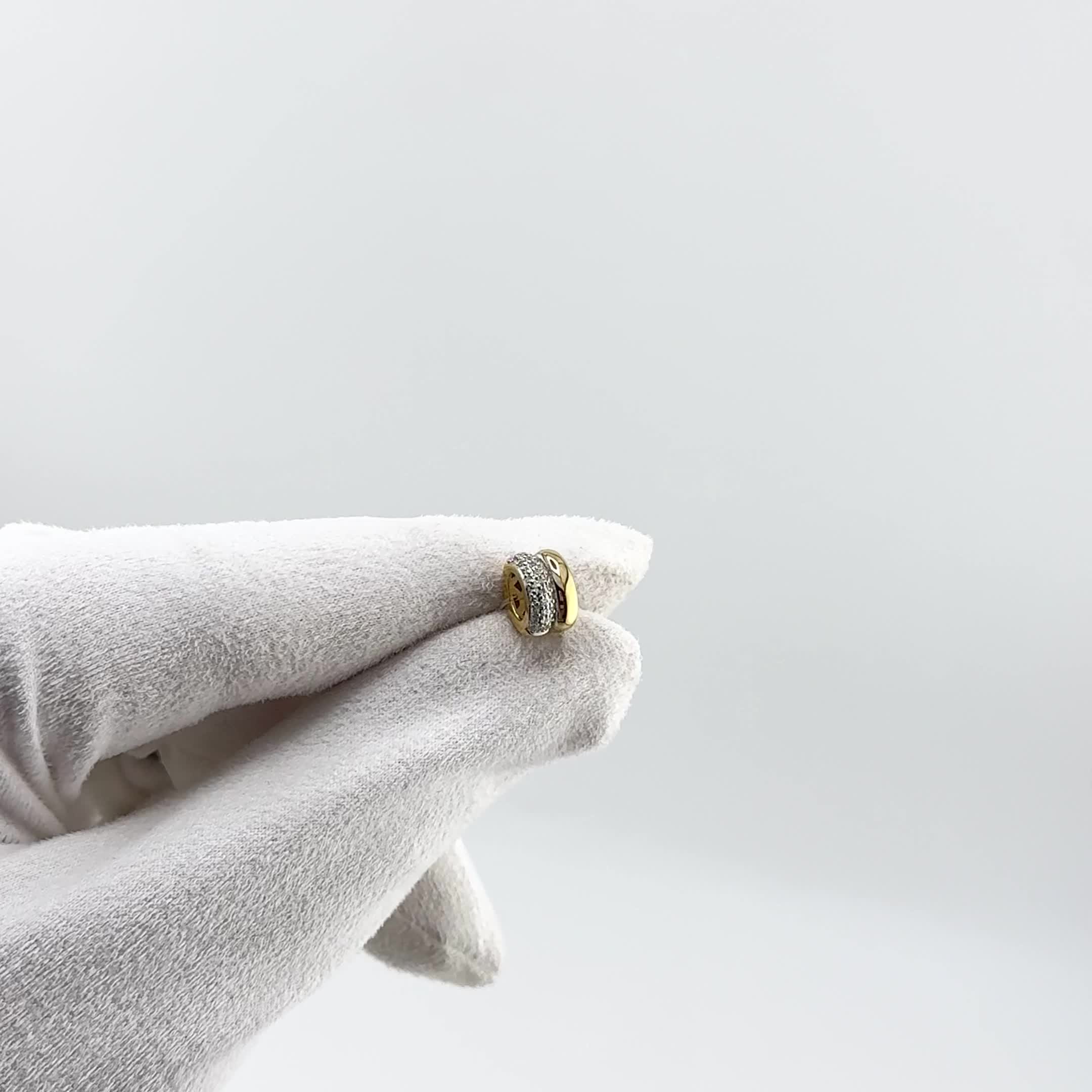 Подвеска с бриллиантами из желтого золота 585 пробы арт. 1030974-2