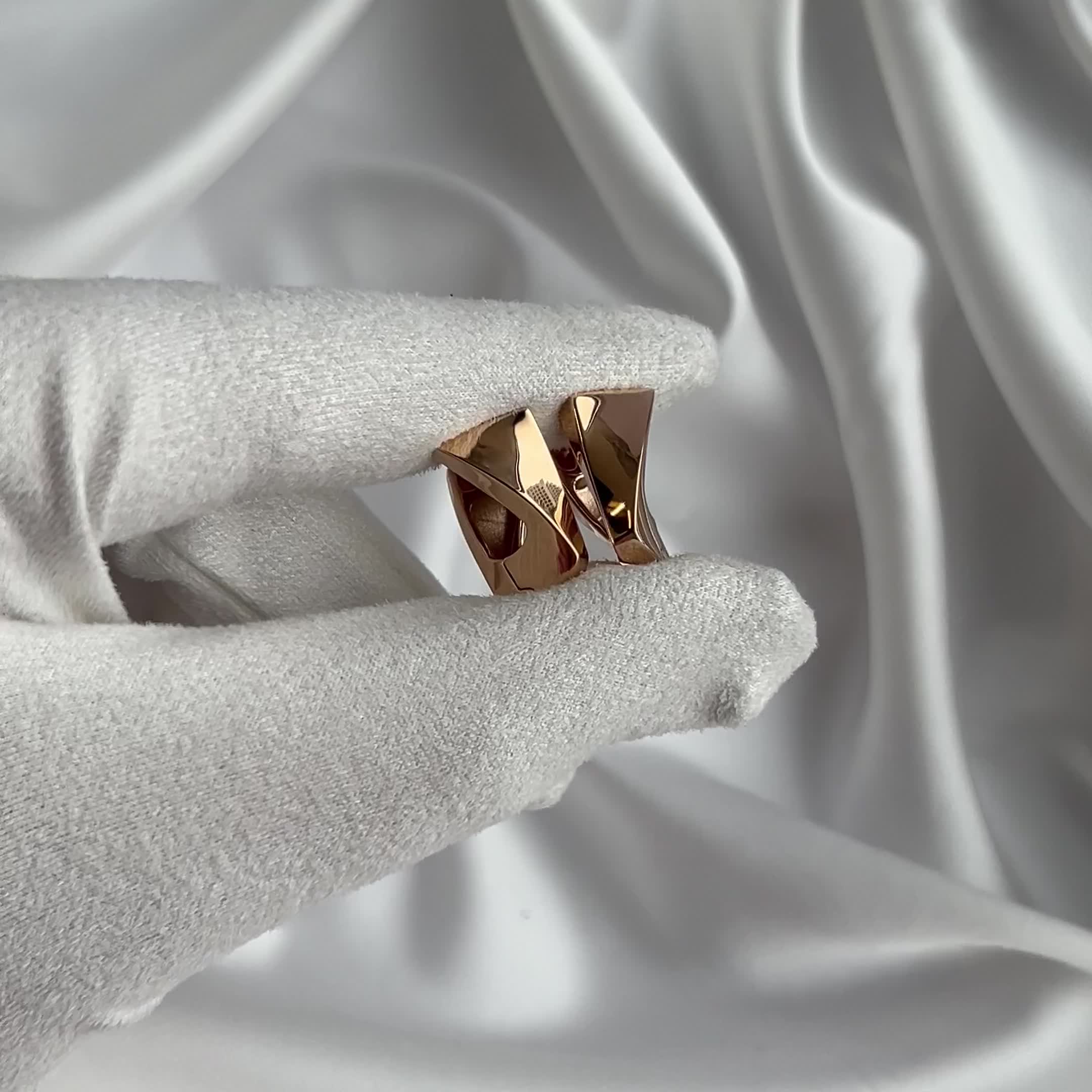 Серьги из золота 585 пробы арт. 120900