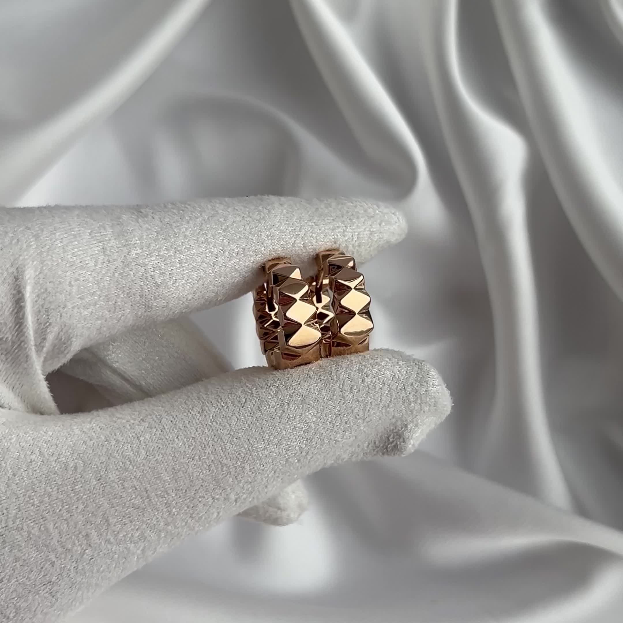 Серьги из золота 585 пробы арт. 120915