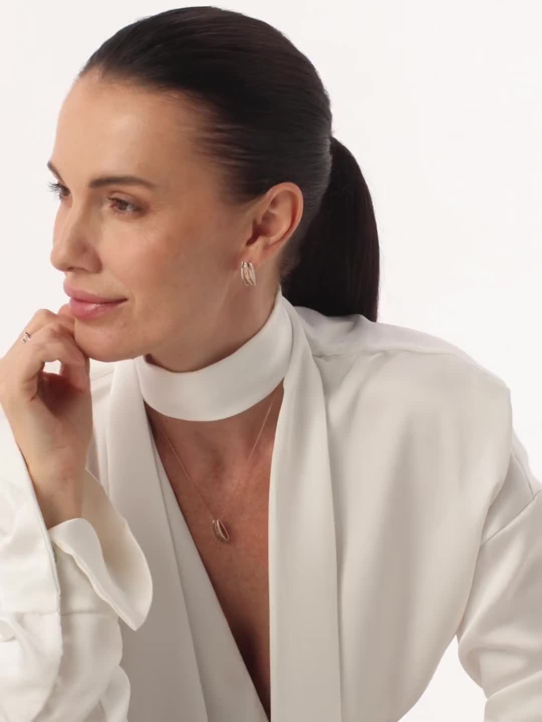 Кольцо с бриллиантами из золота 585 пробы арт. 15795-100