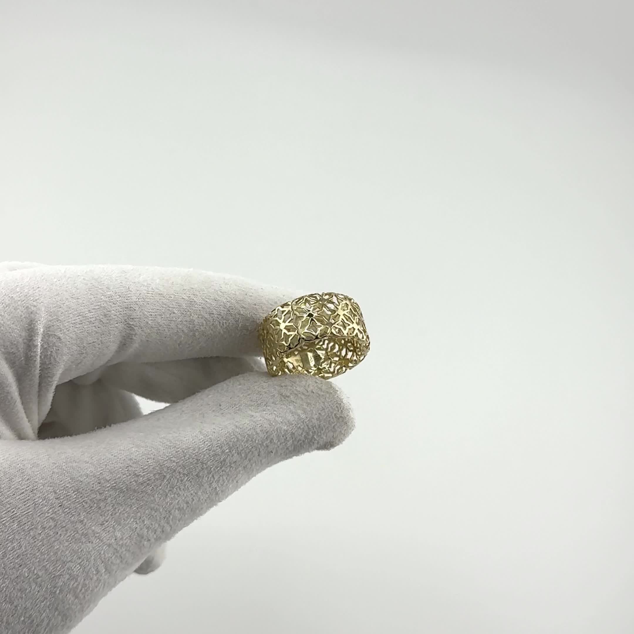 Кольцо с бриллиантом из желтого золота 585 пробы арт. 15848-300