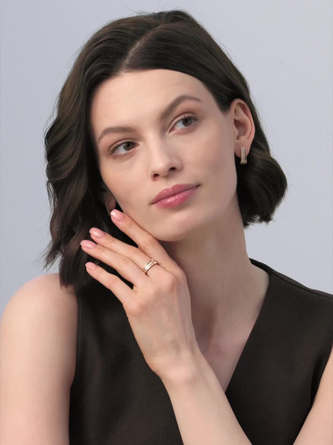 Кольцо с бриллиантами из золота 585 пробы арт. 16684-100