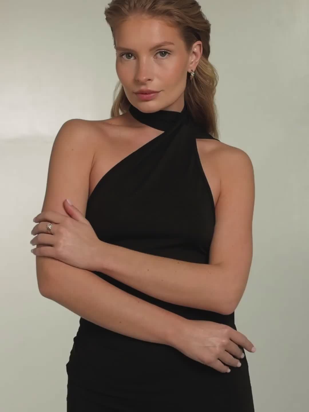 Серьги с бриллиантами из золота 585 пробы арт. 26729-100