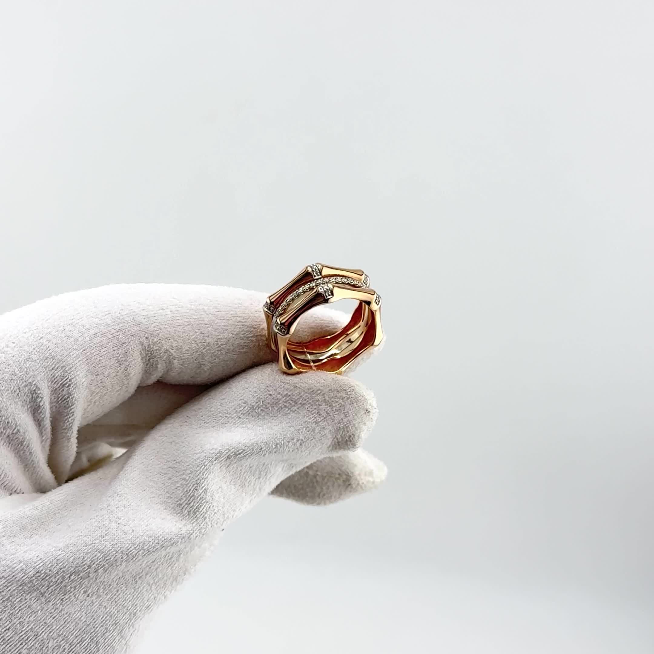 Кольцо с бриллиантами из золота 585 пробы арт. 4056-110