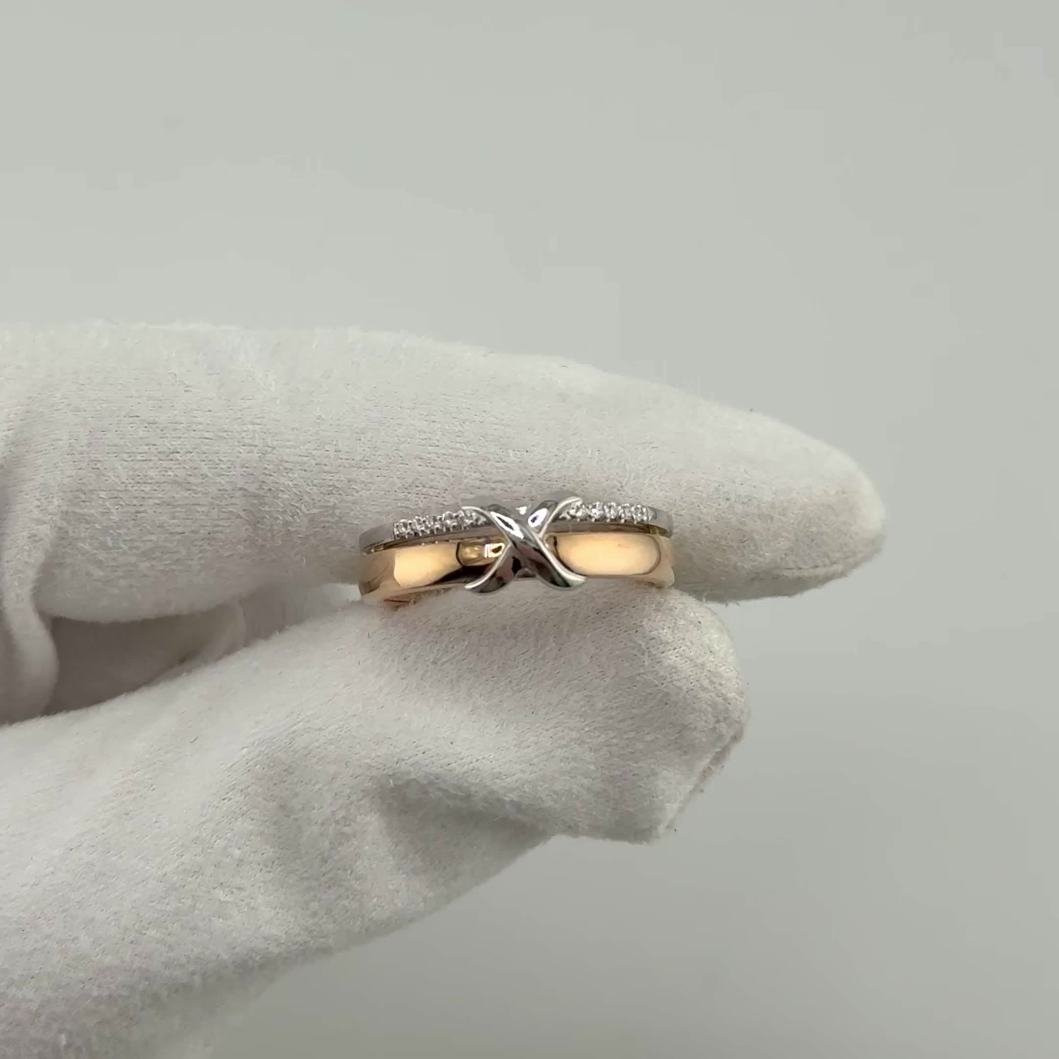 Кольцо с бриллиантами из золота 585 пробы арт. 4091-110