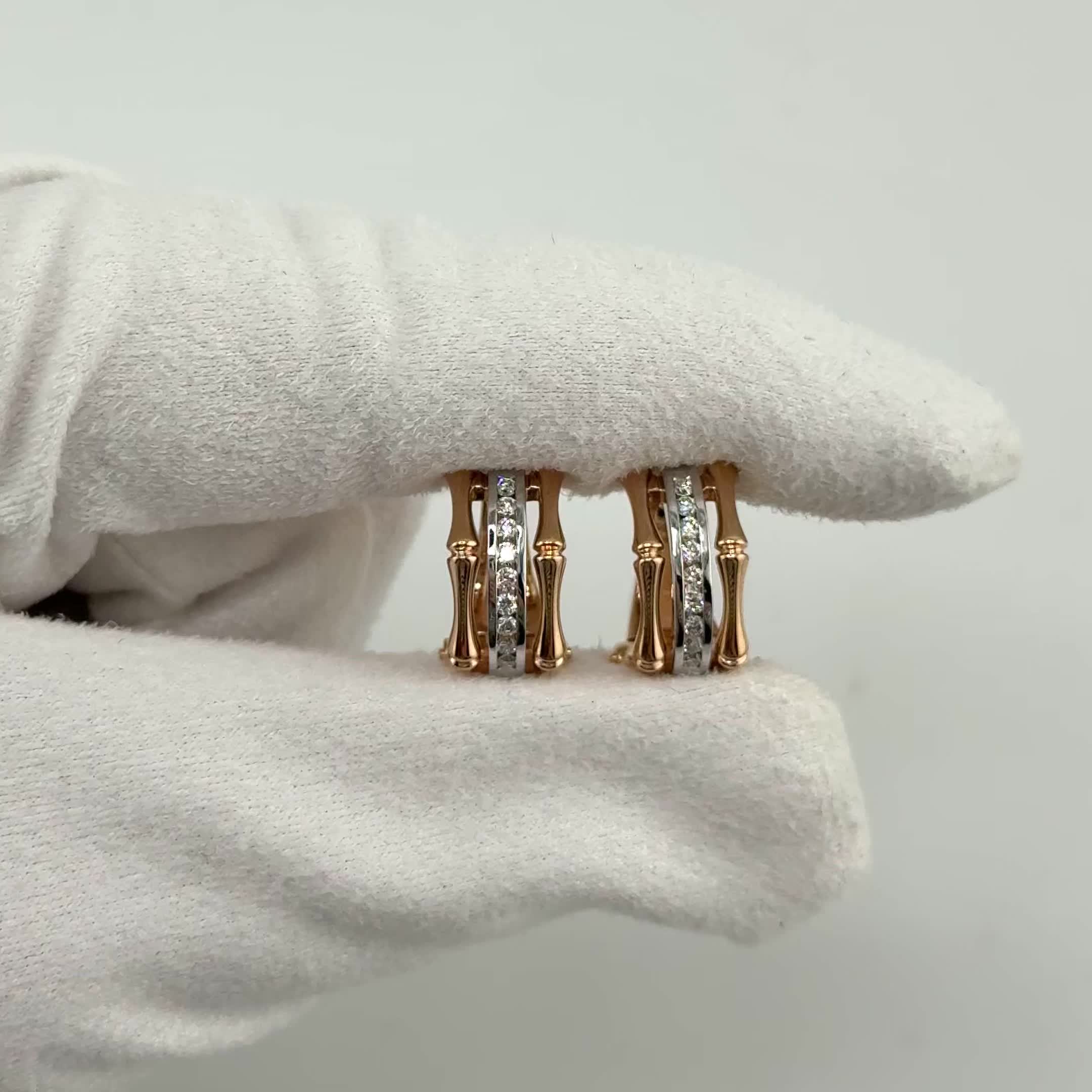 Серьги с бриллиантами из золота 585 пробы арт. 4097-210