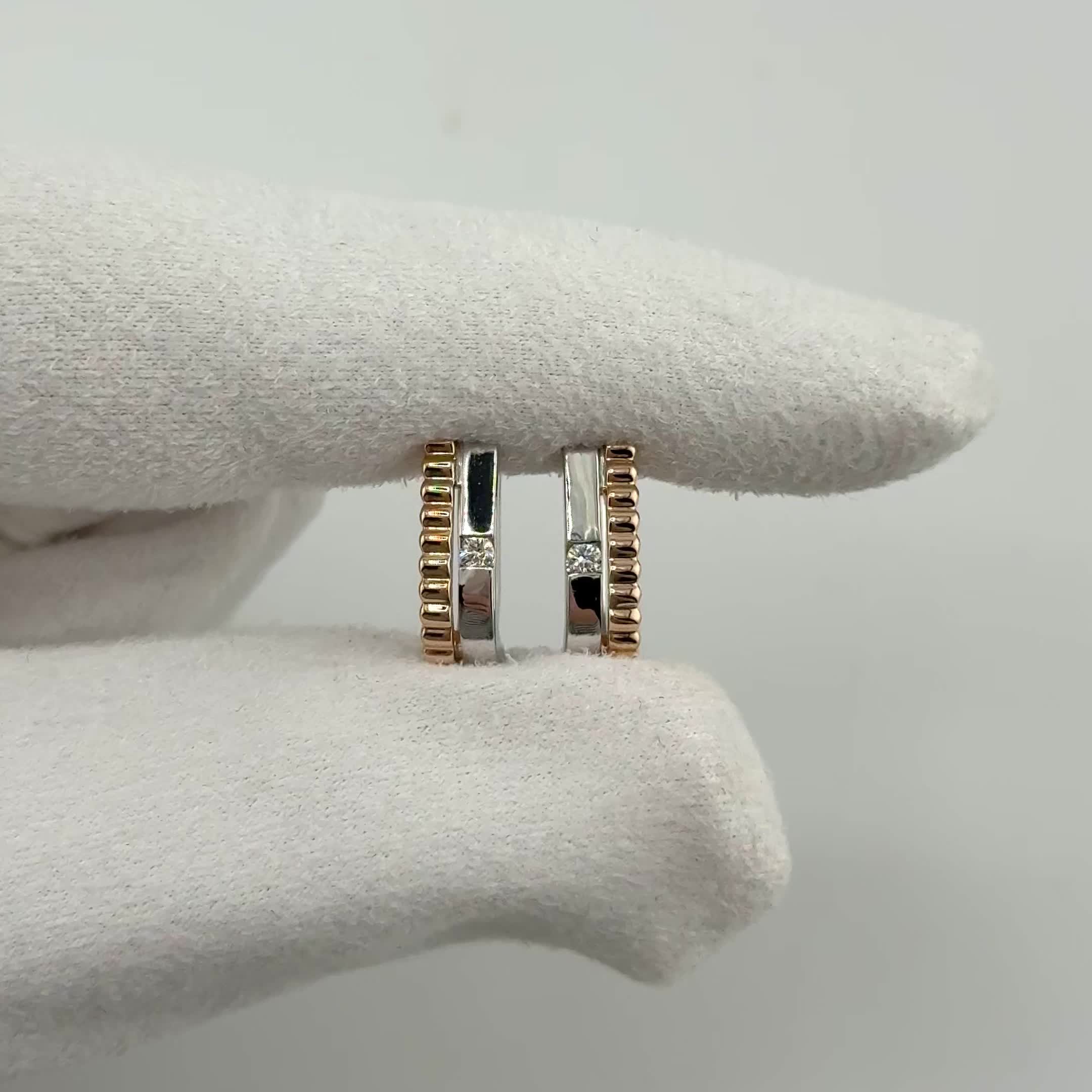 Серьги с бриллиантами из золота 585 пробы арт. 4112-21001-1