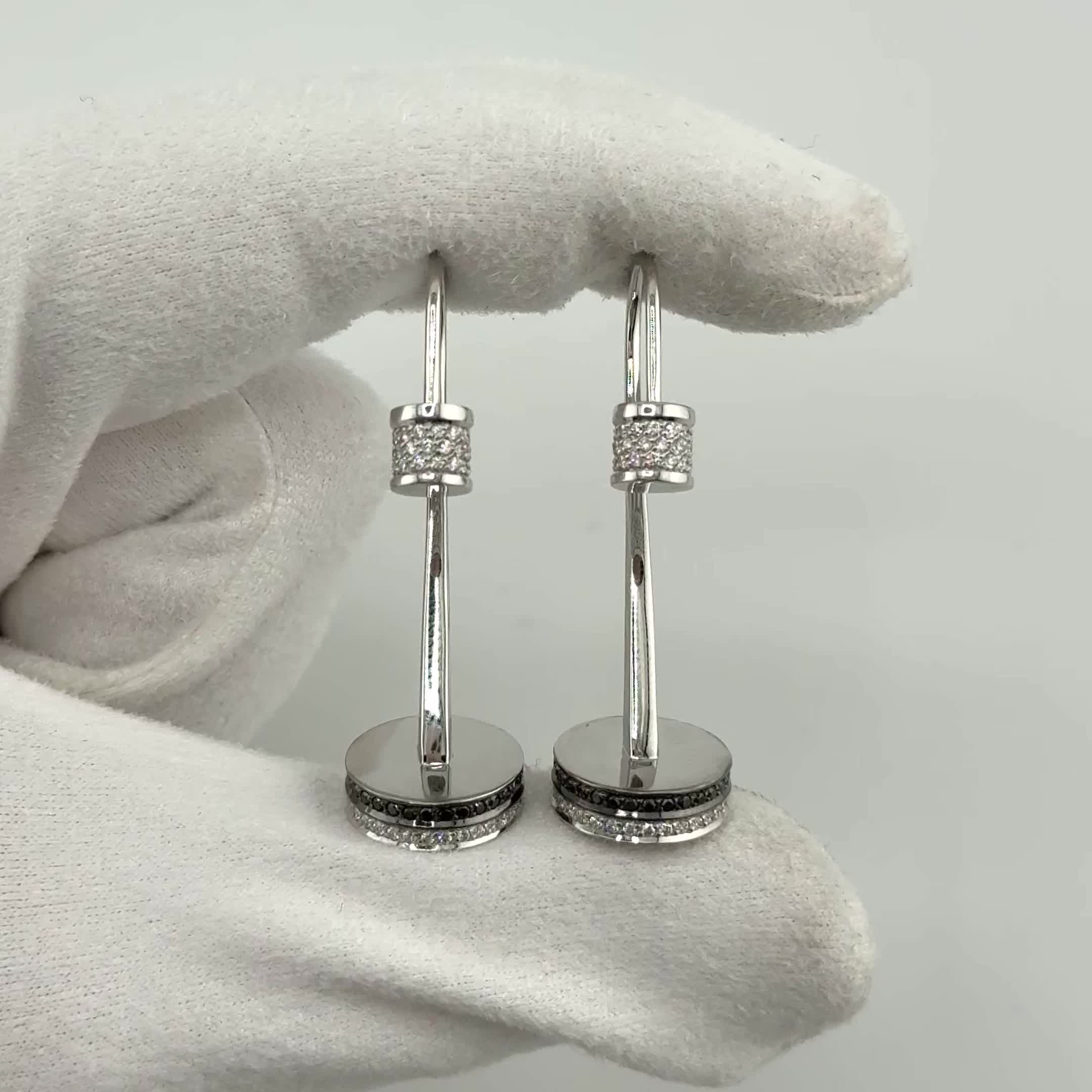 Серьги с бриллиантами из белого золота 585 пробы арт. 4342-21901