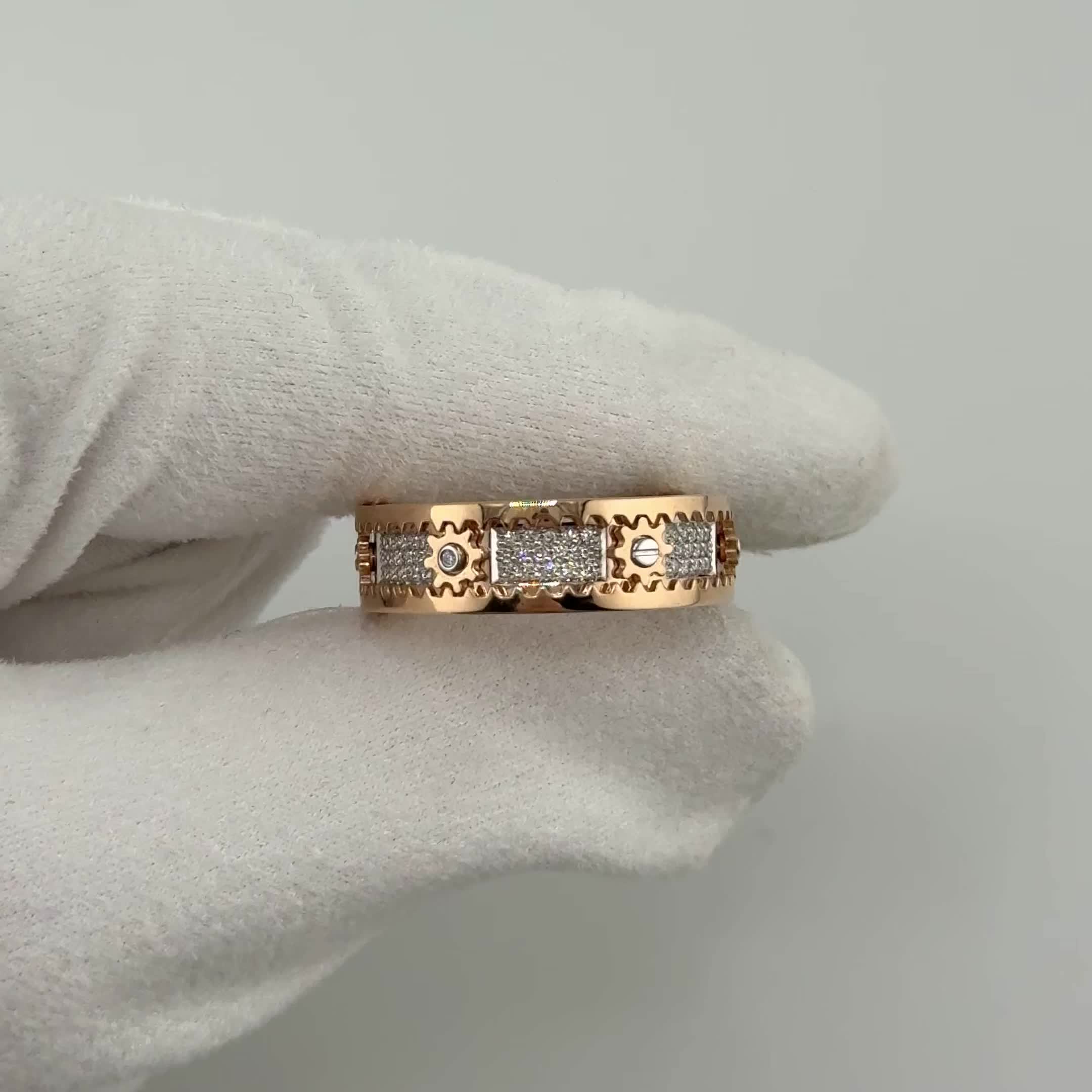 Кольцо с бриллиантами из золота 585 пробы арт. 4370-110