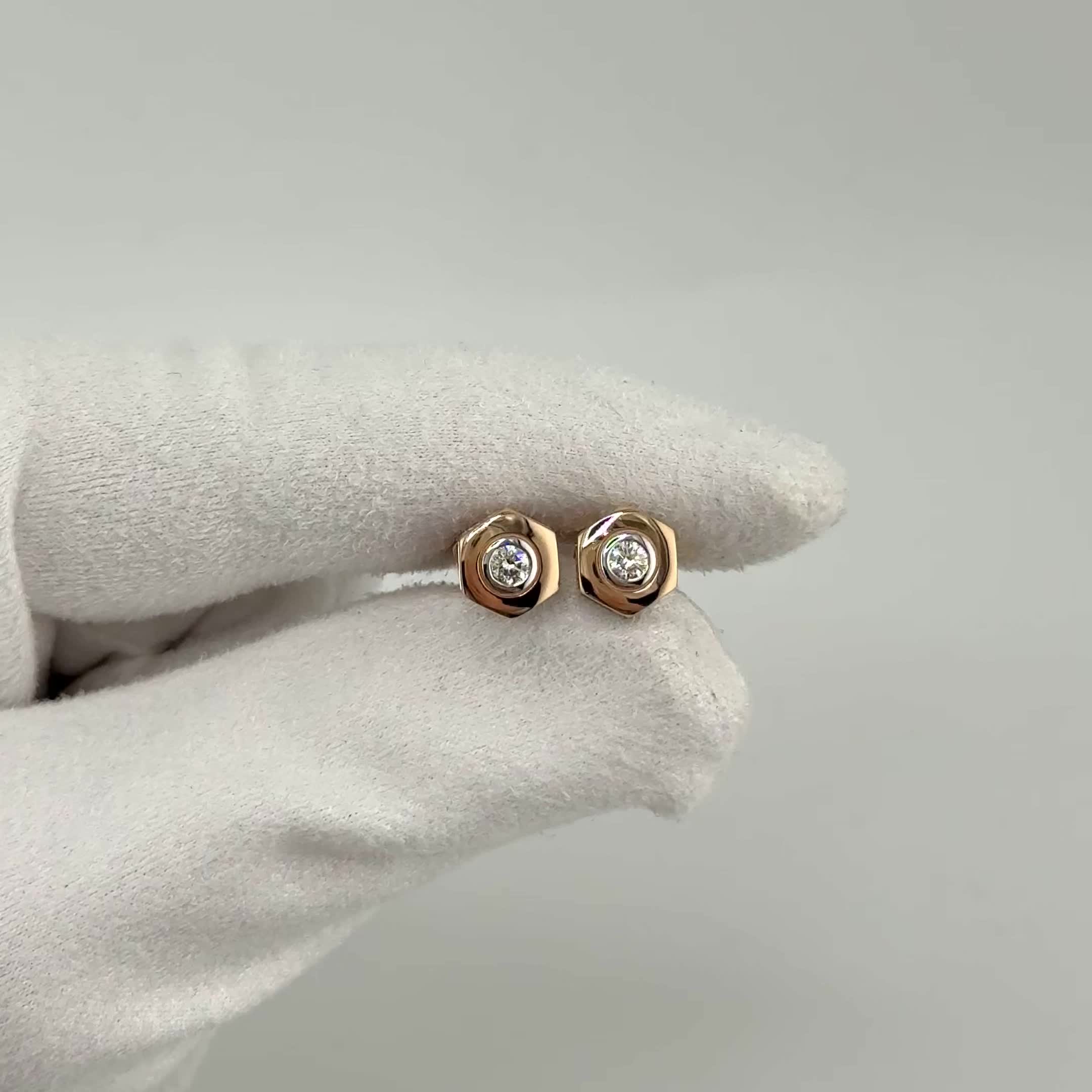 Серьги с бриллиантами из золота 585 пробы арт. 4448-210