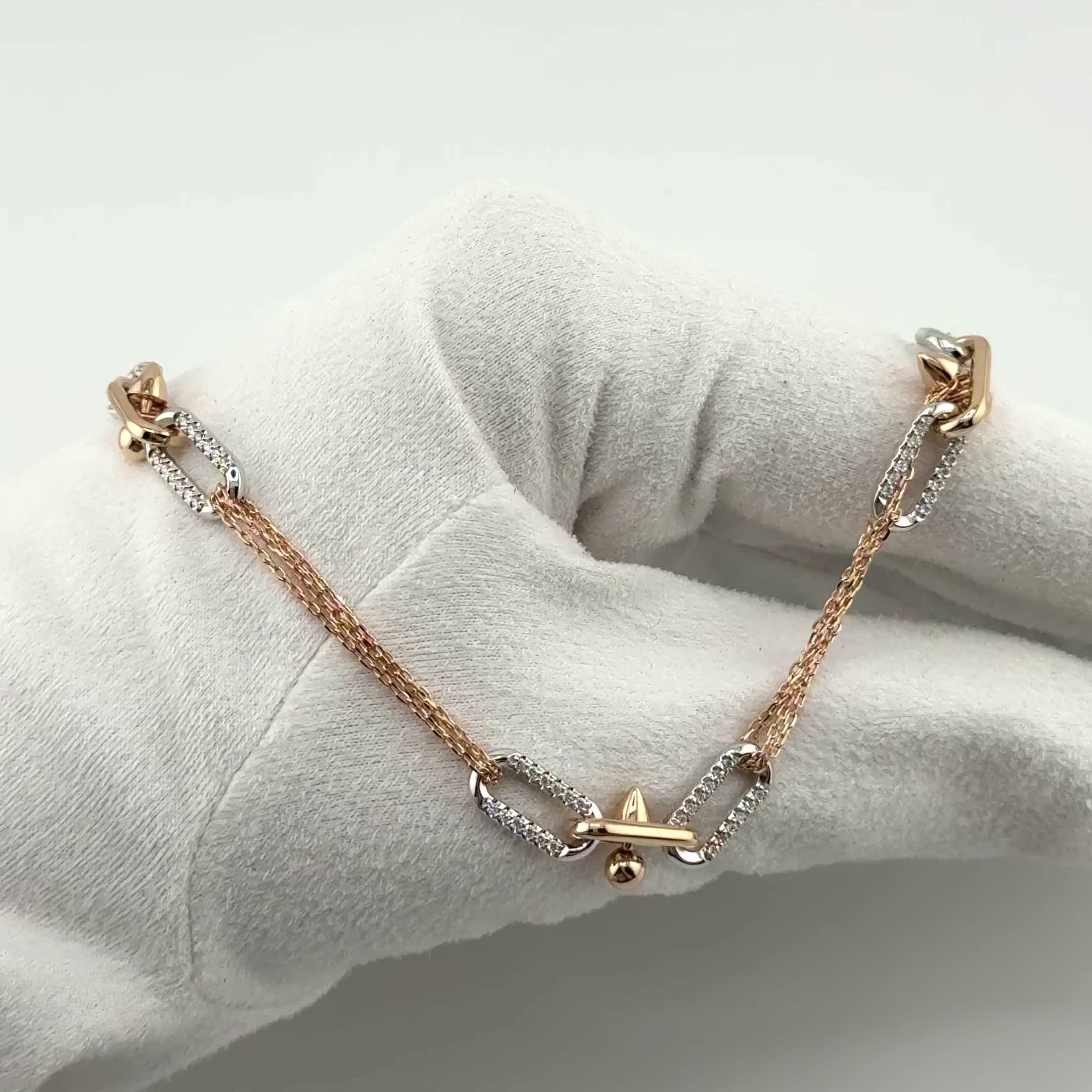 Колье с бриллиантами из золота 585 пробы арт. 4485-510