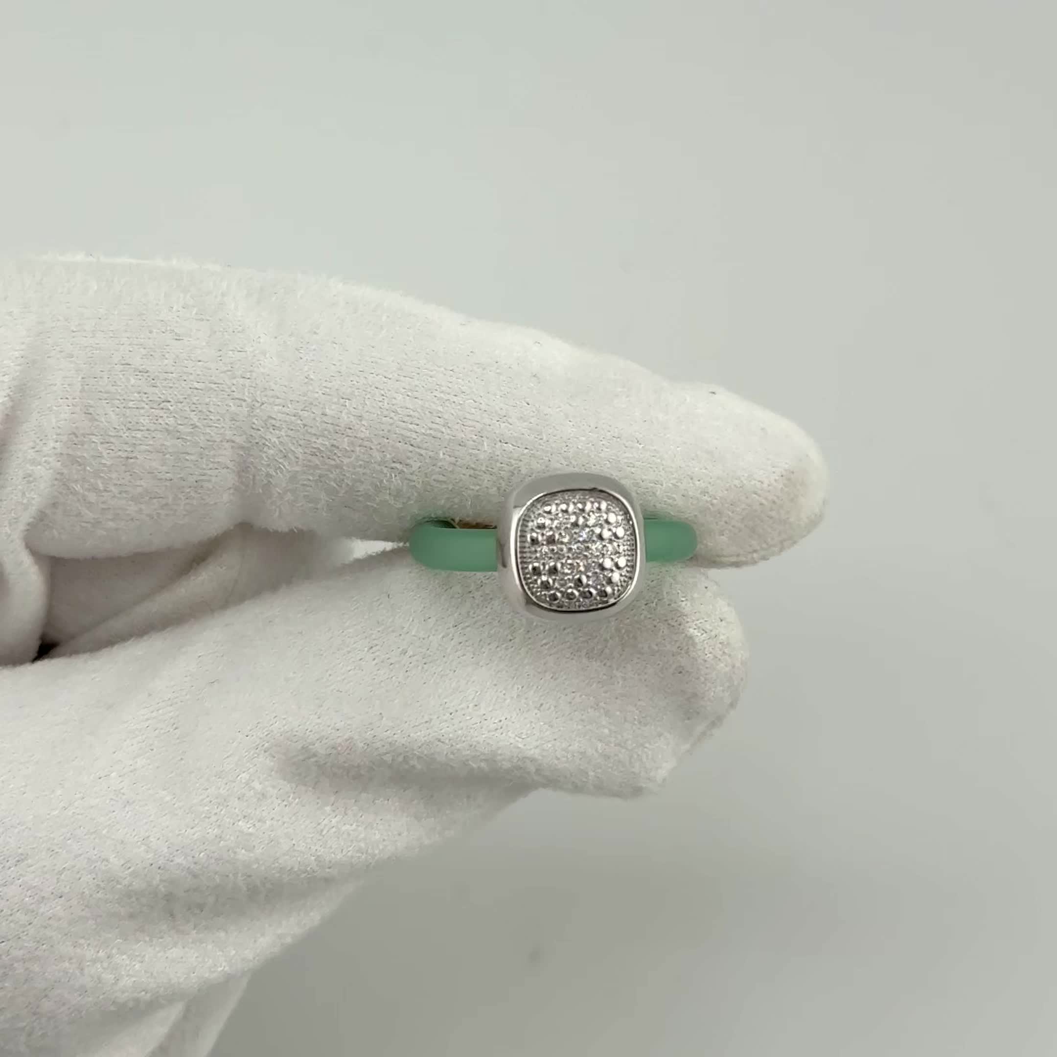 Кольцо с бриллиантами и каучуком из золота 585 пробы арт. 4628-110