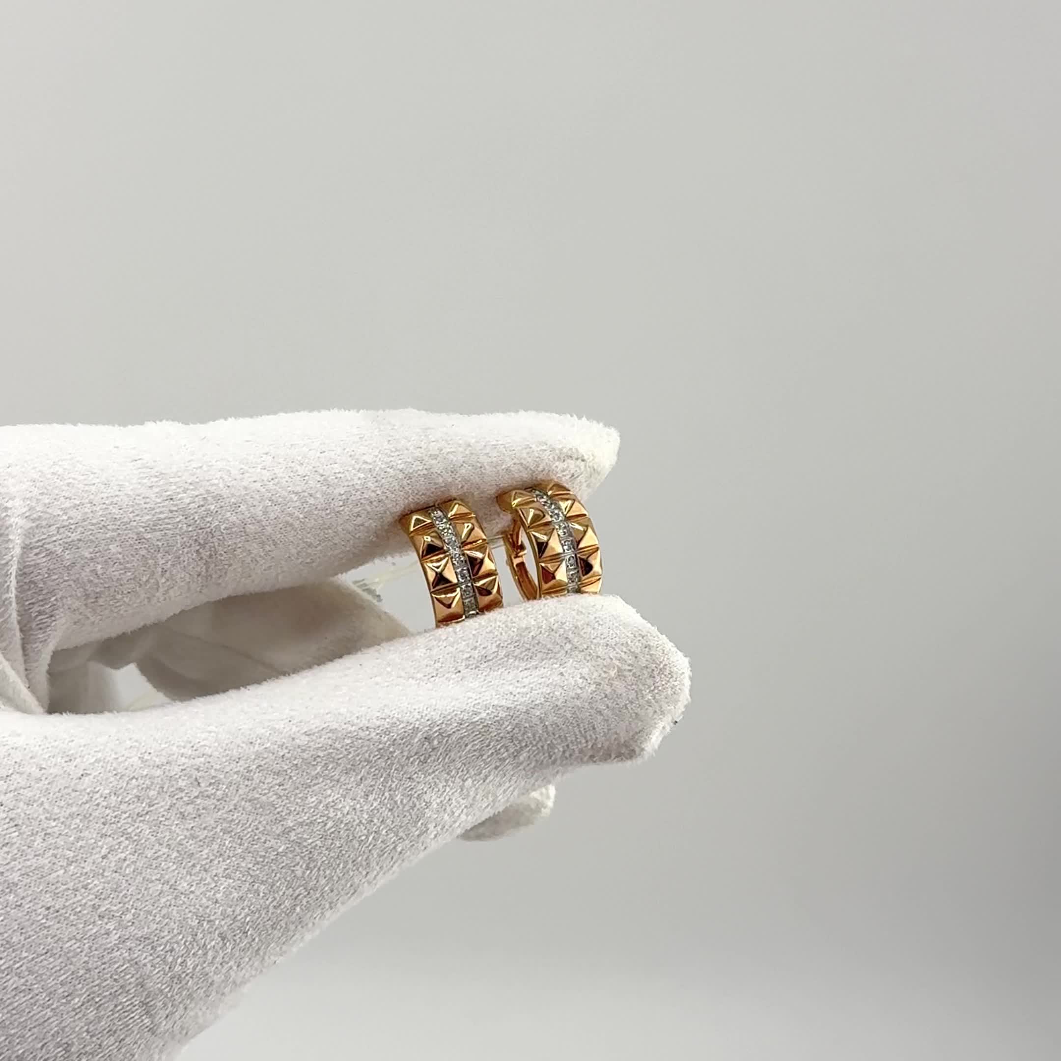 Серьги с фианитами из золота 585 пробы арт. 5-7879-303-2К