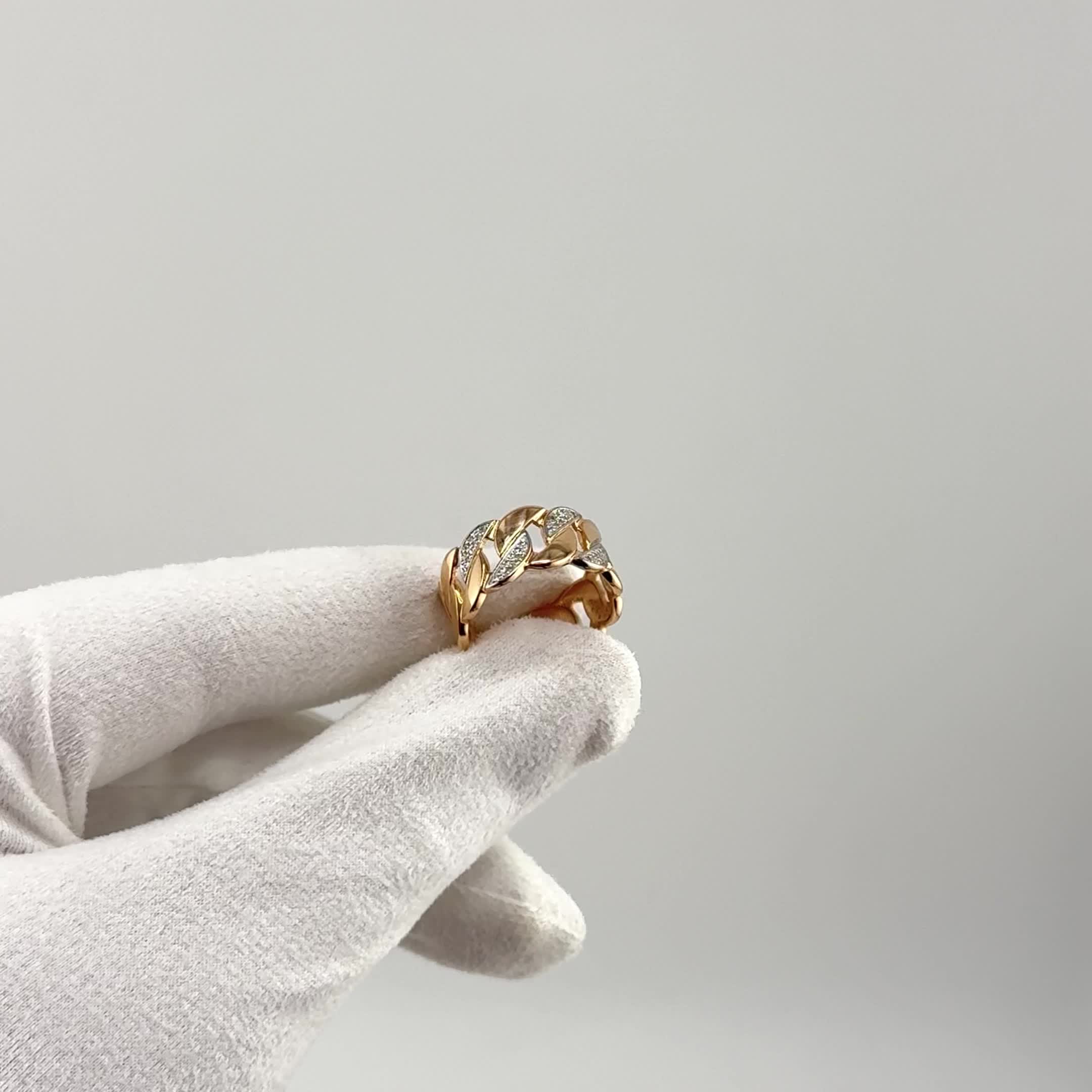 Кольцо с бриллиантами из золота 585 пробы арт. 51-210-02926-1