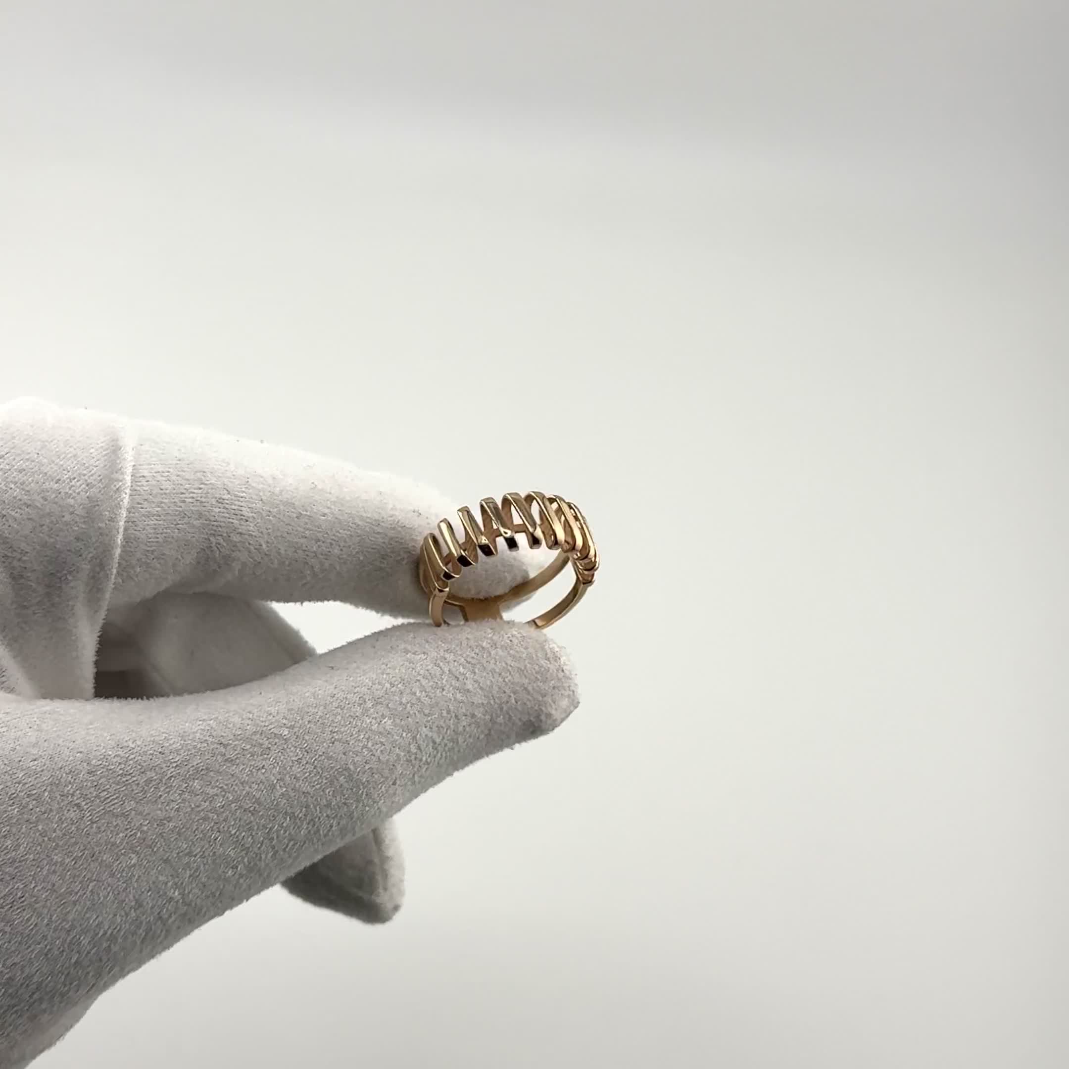 Кольцо из золота 585 пробы арт. 54957.1