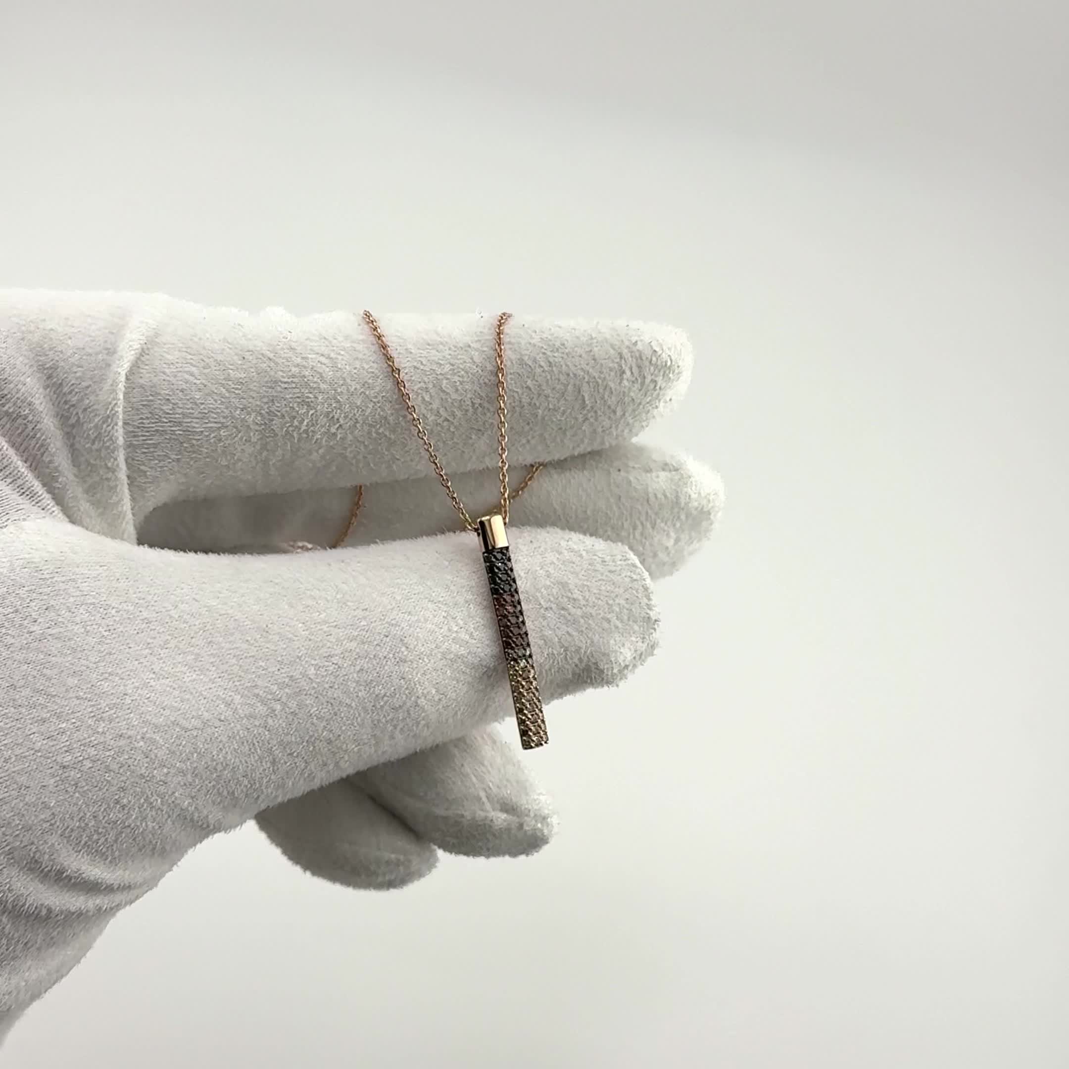 Колье с бриллиантами из золота 585 пробы арт. 64286-118