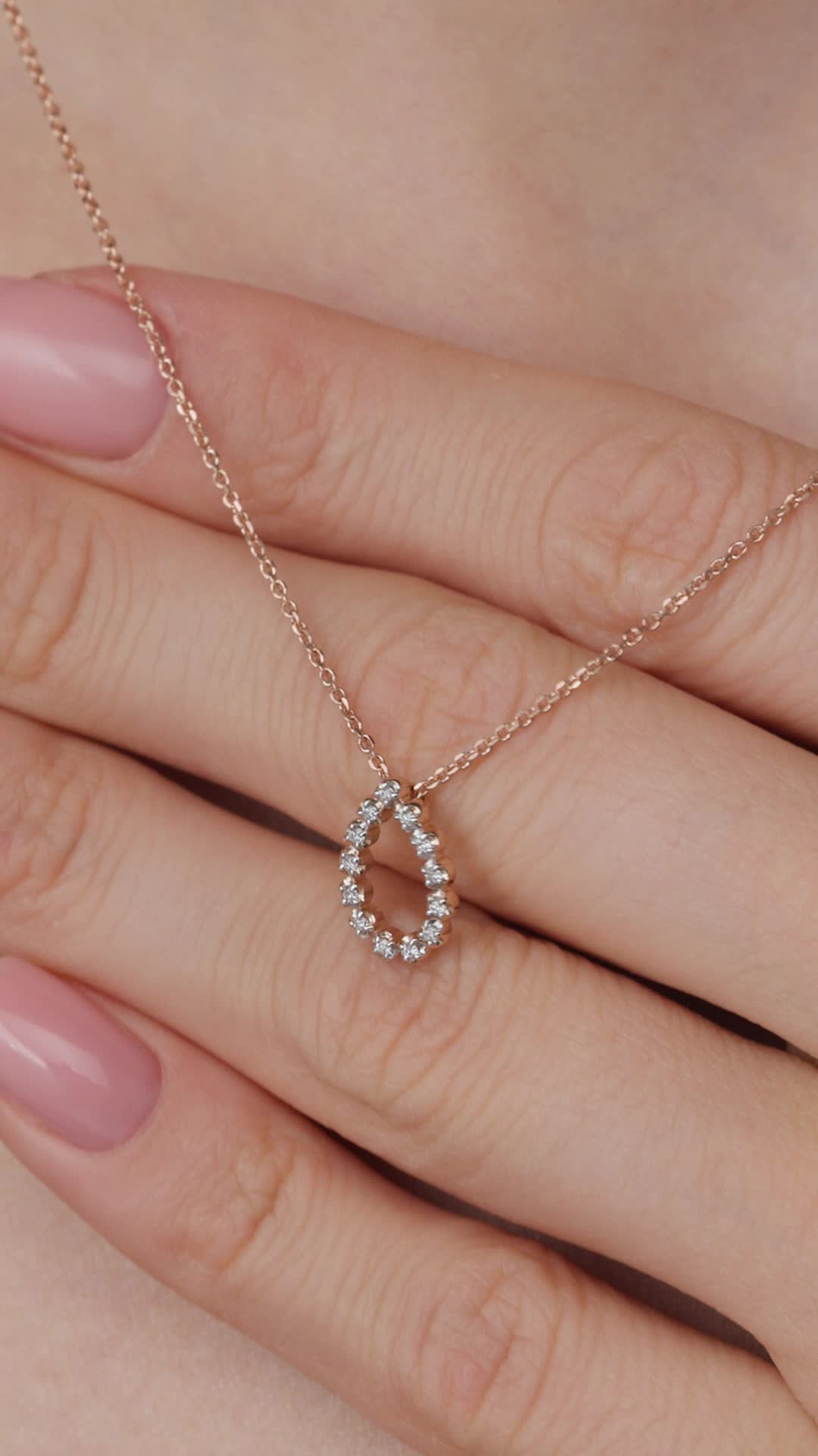 Колье с бриллиантами из золота 585 пробы арт. 66319-100