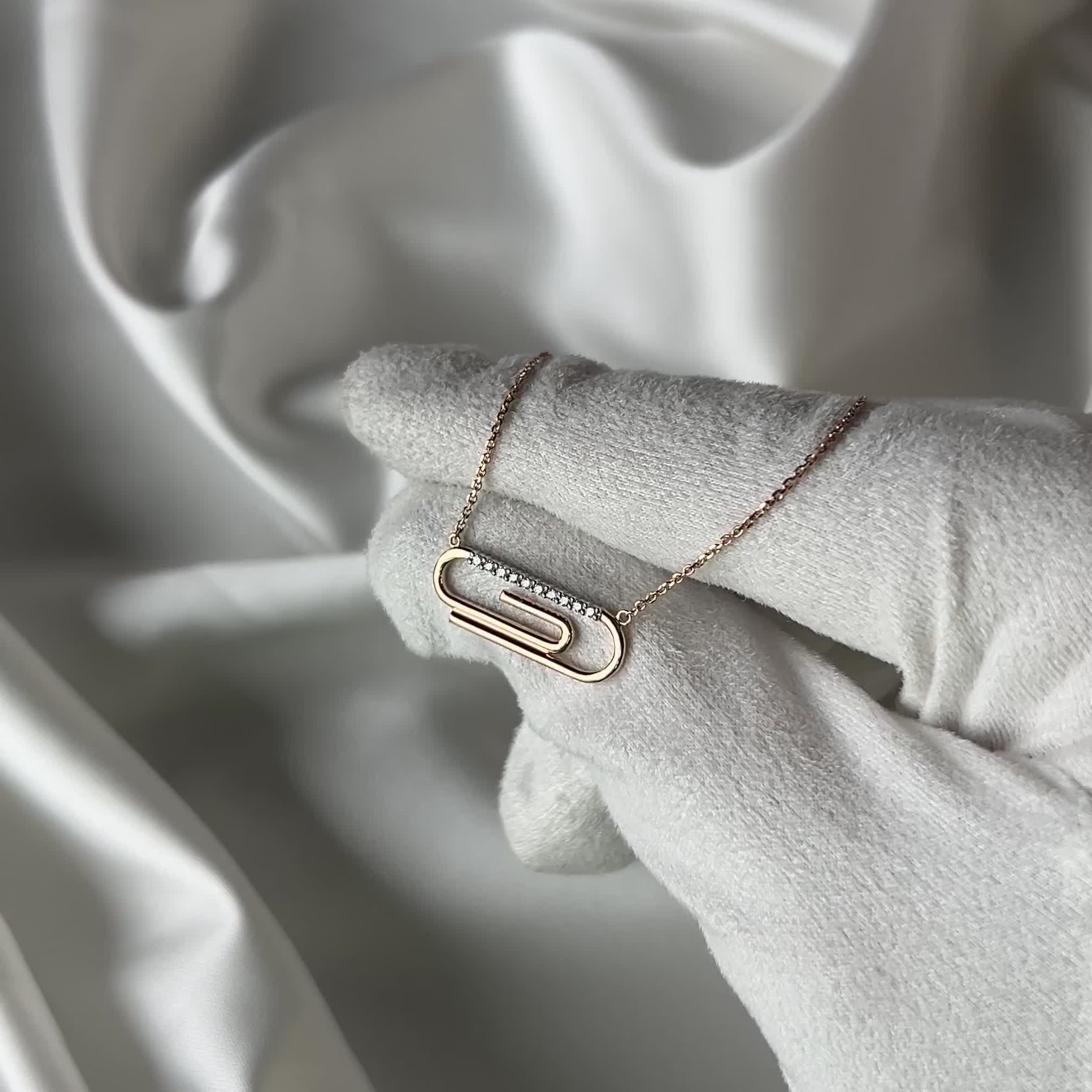 Колье с бриллиантами из золота 585 пробы арт. 744-5100