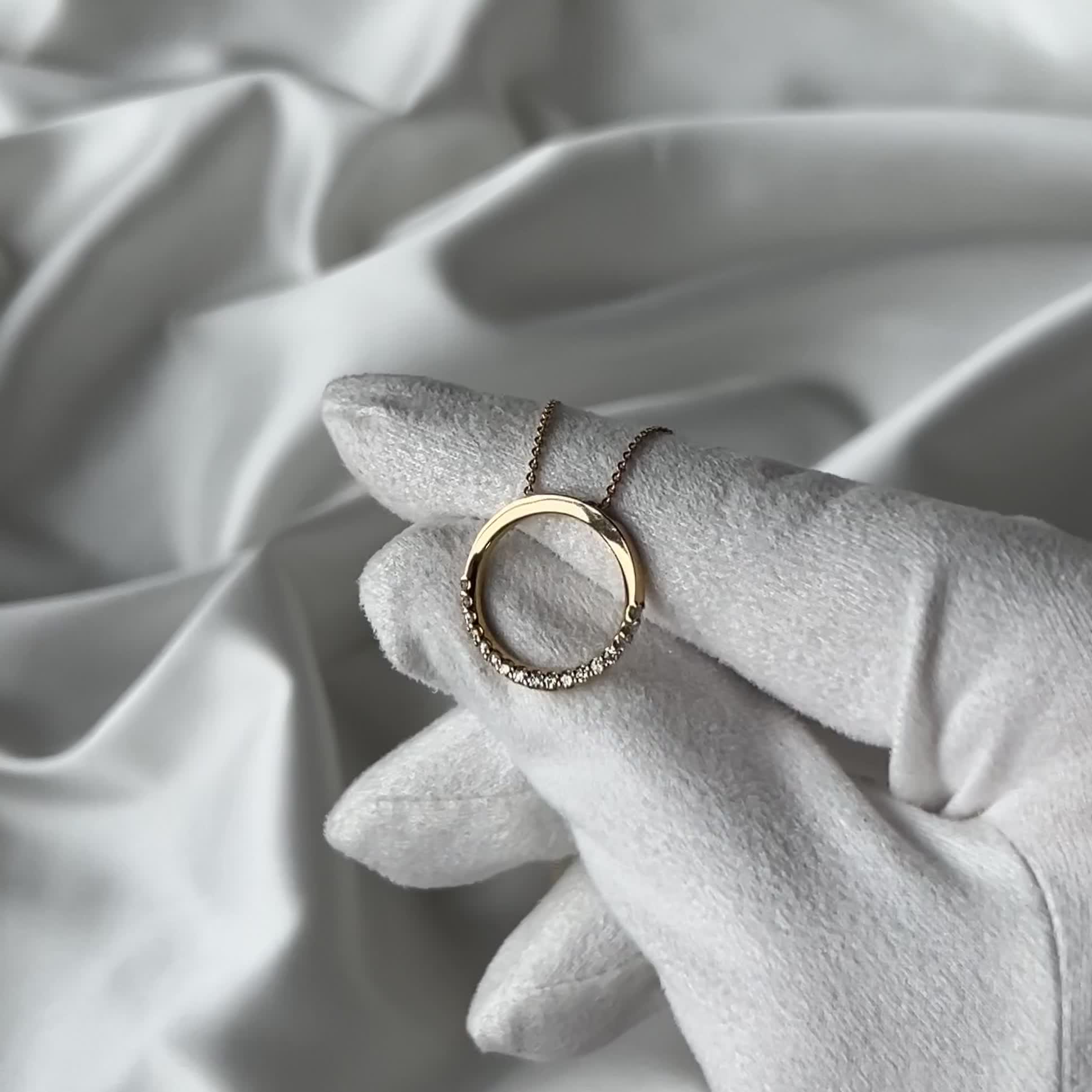 Колье с бриллиантами из желтого золота 585 пробы арт. 9-11-1077-301