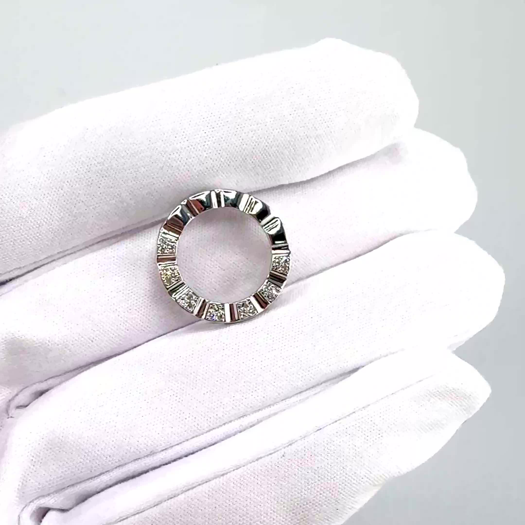 Подвеска с бриллиантами из белого золота 585 пробы арт. 921090.2