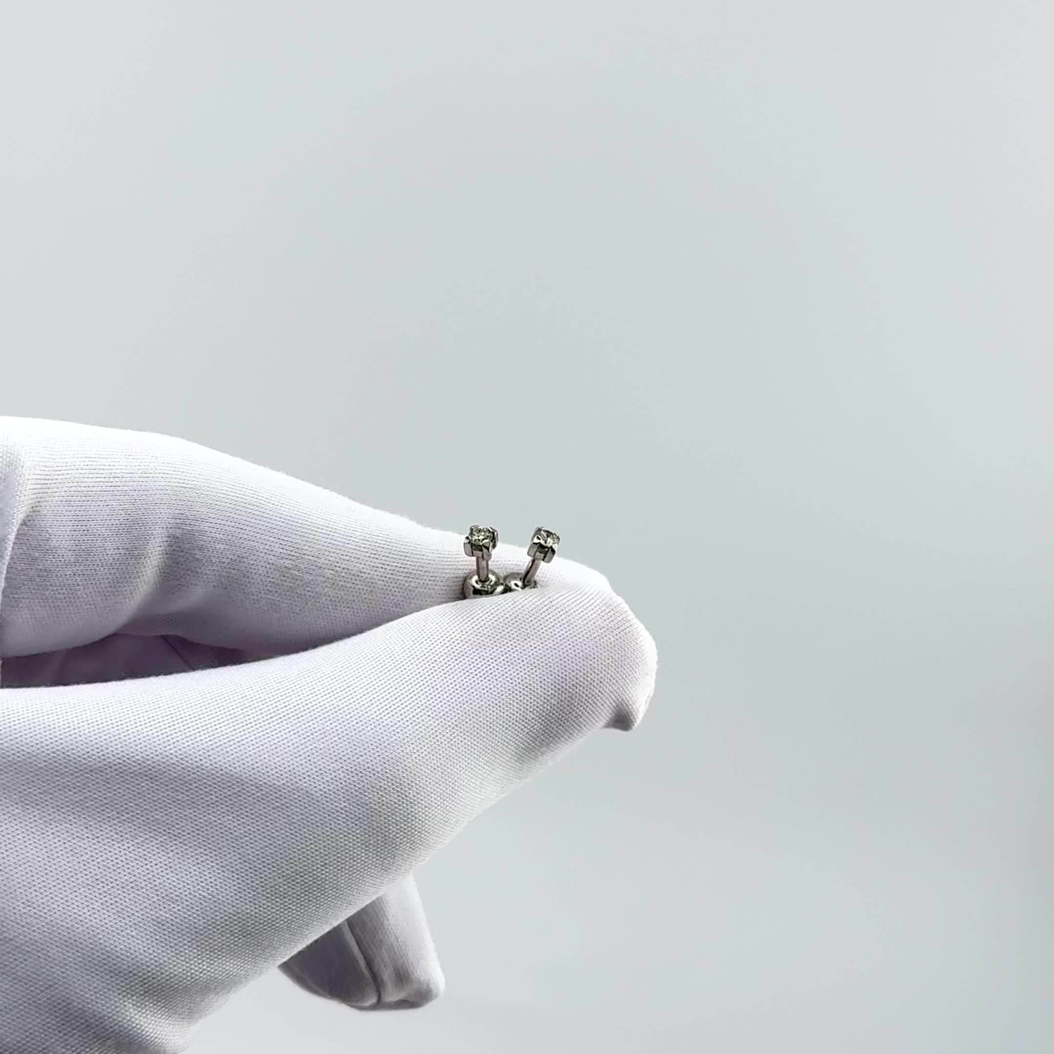 Серьги с бриллиантами из белого золота 585 пробы арт. 941336.2