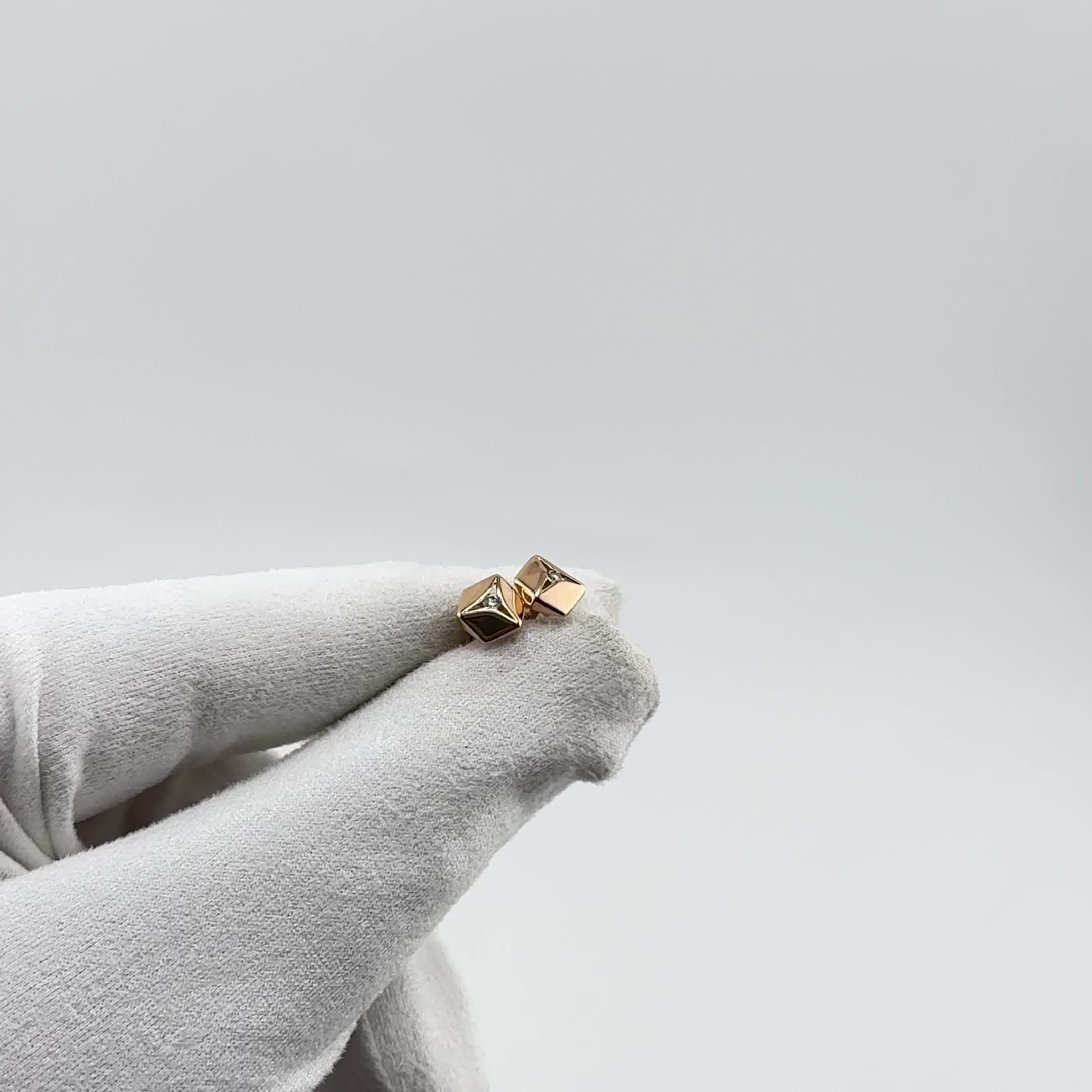 Серьги с бриллиантами из золота 585 пробы арт. 942387к.1