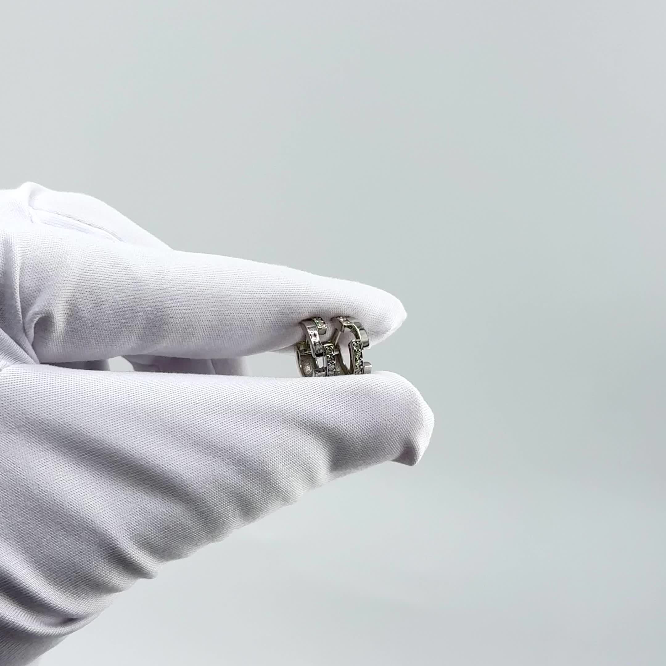 Серьги с бриллиантами из белого золота 585 пробьы арт. 942873.2