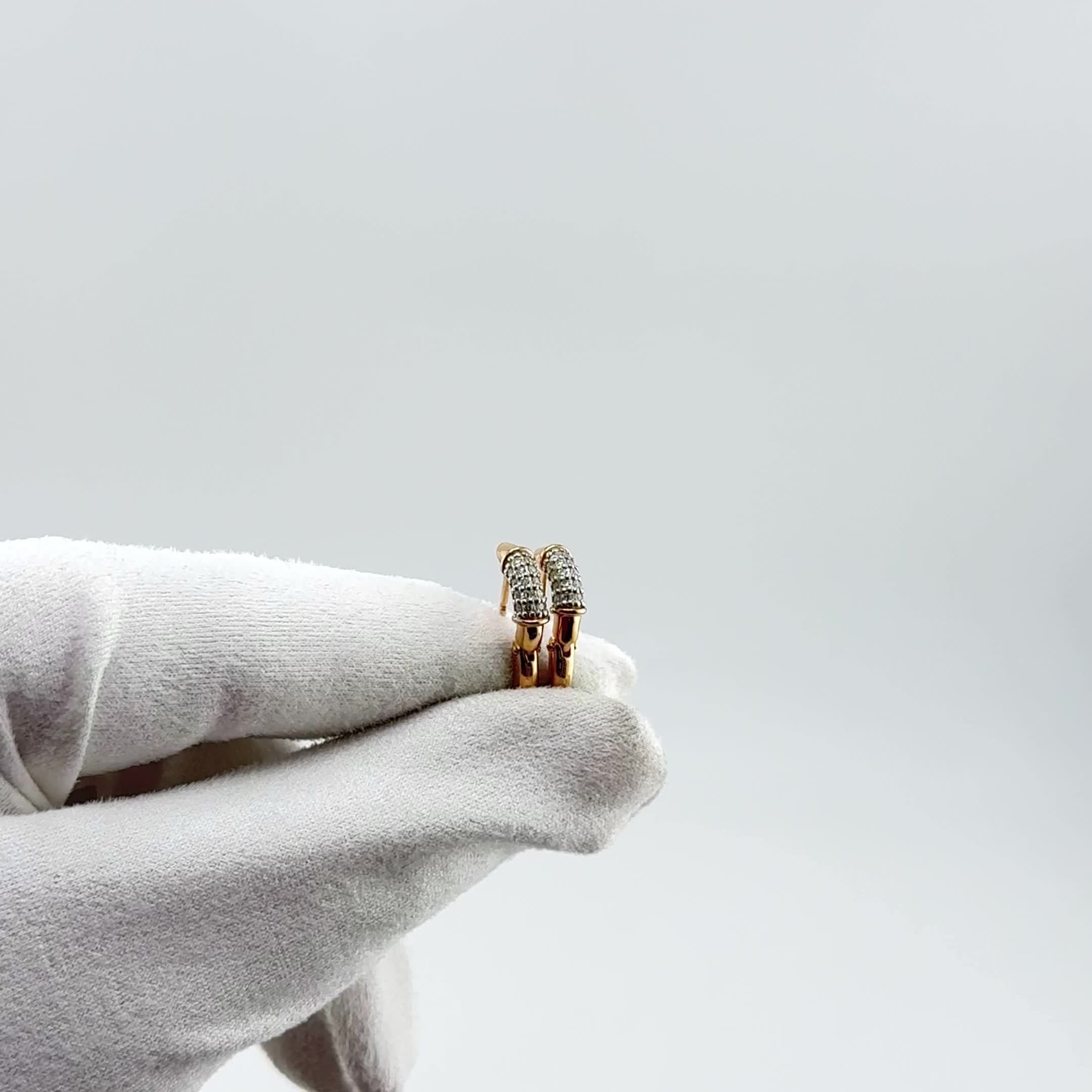 Серьги с бриллиантами из золота 585 пробы арт. 942999к.1