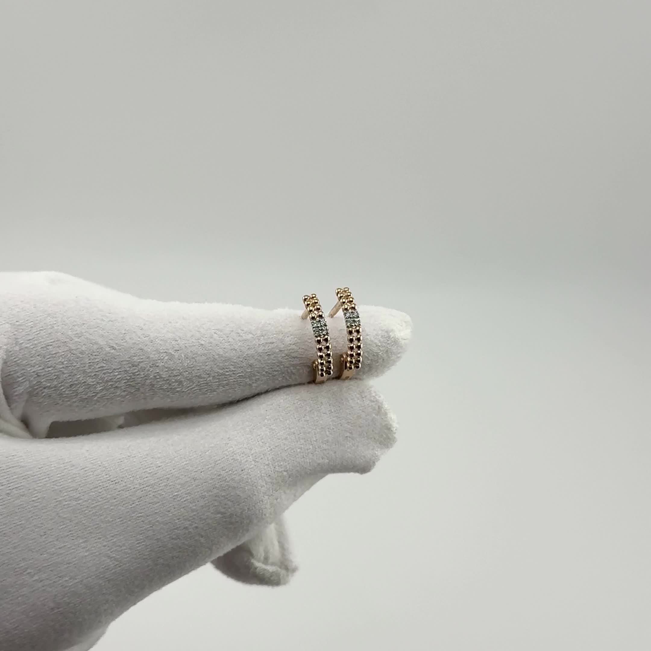 Серьги с бриллиантами из золота 585 пробы арт. 943123к.1