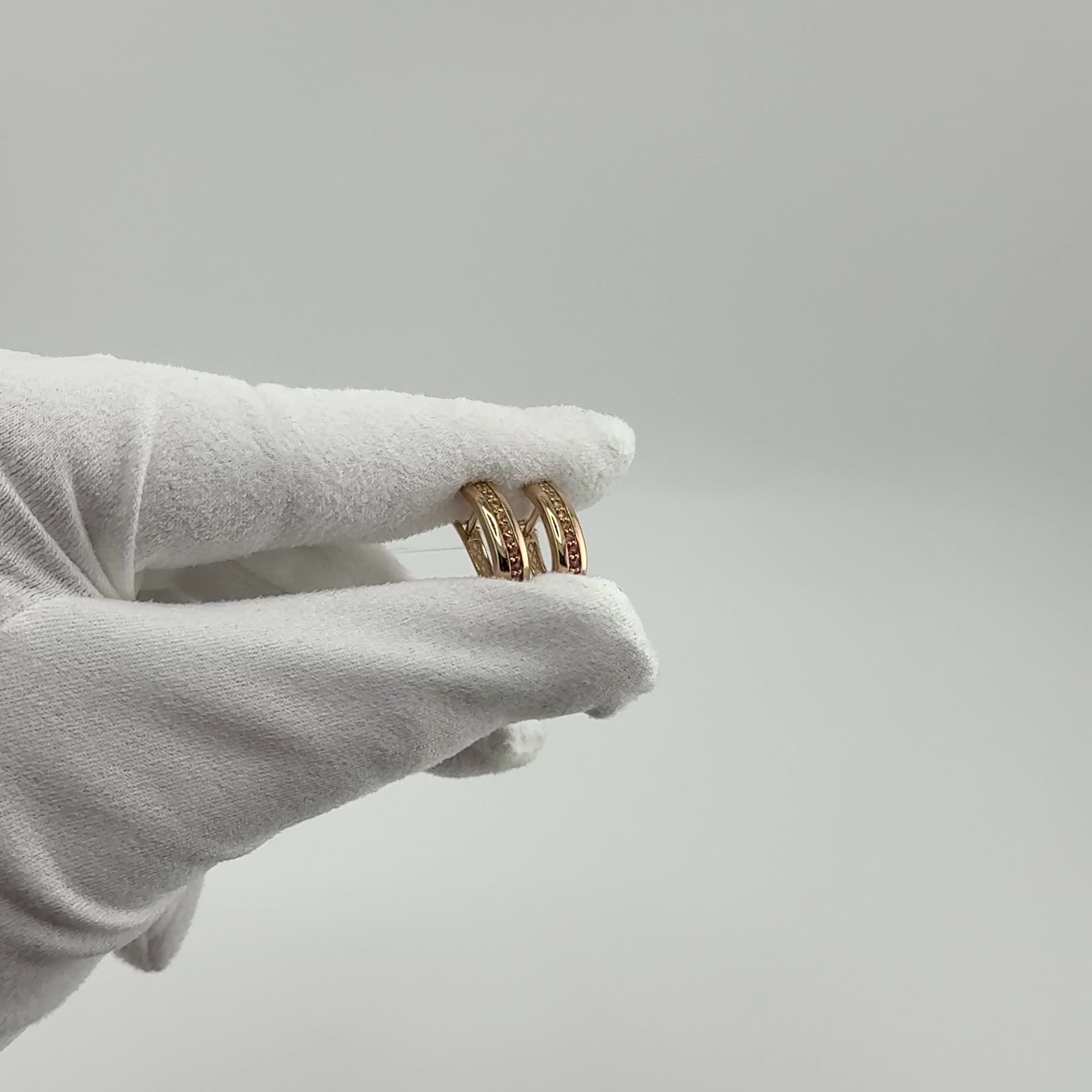 Серьги c cапфирами из золота 585 пробы арт. 943240к.1