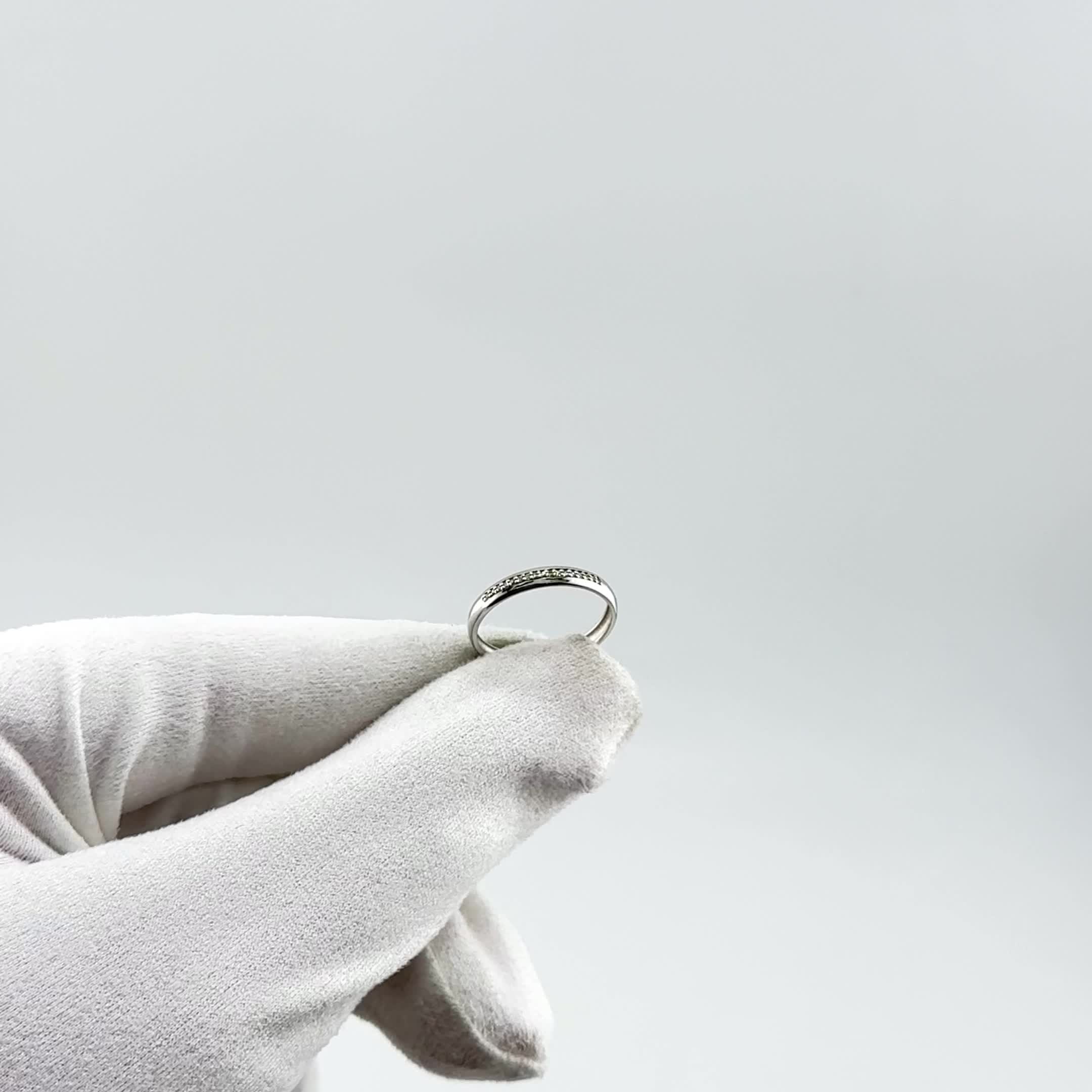 Кольцо с бриллиантами из белого золота 585 пробы арт. 962406.2