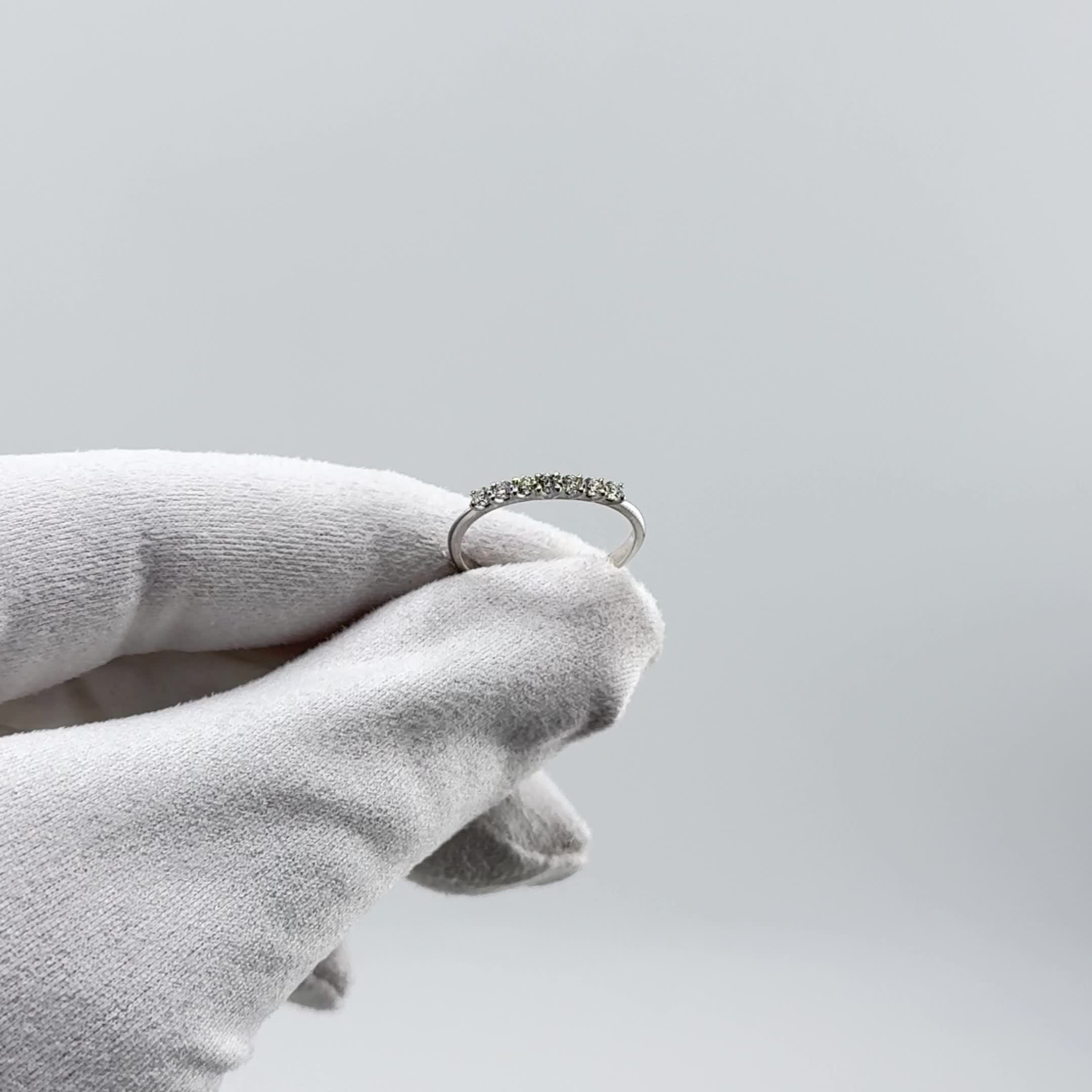 Кольцо с бриллиантами из белого золота 585 пробы арт. 964034.2