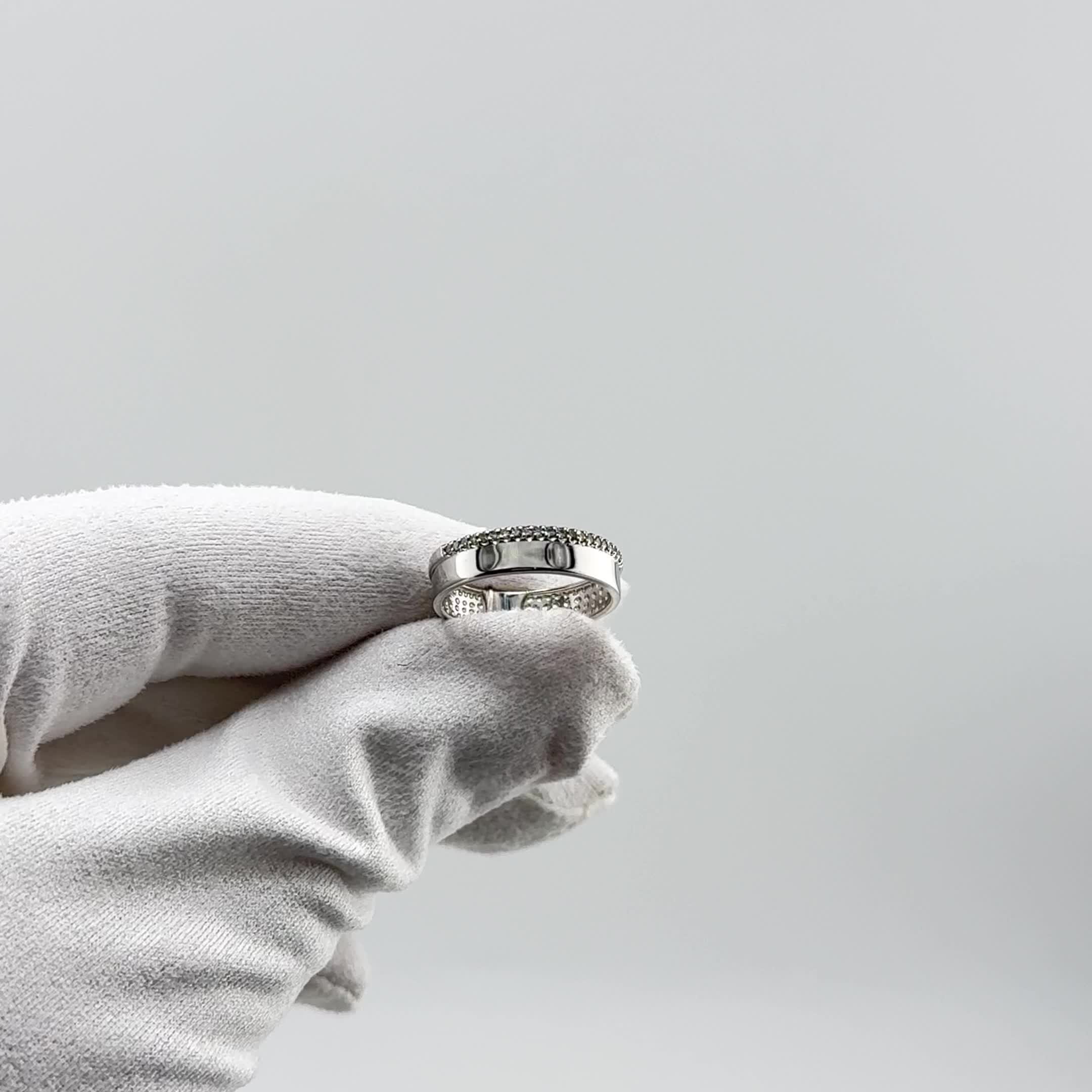 Кольцо с бриллиантами из золота 585 пробы  арт. 964073.2