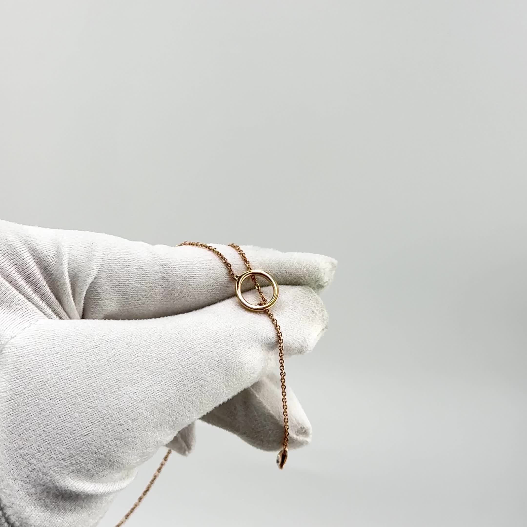 Колье с бриллиантом из золота 585 пробы  арт. 970386к.1