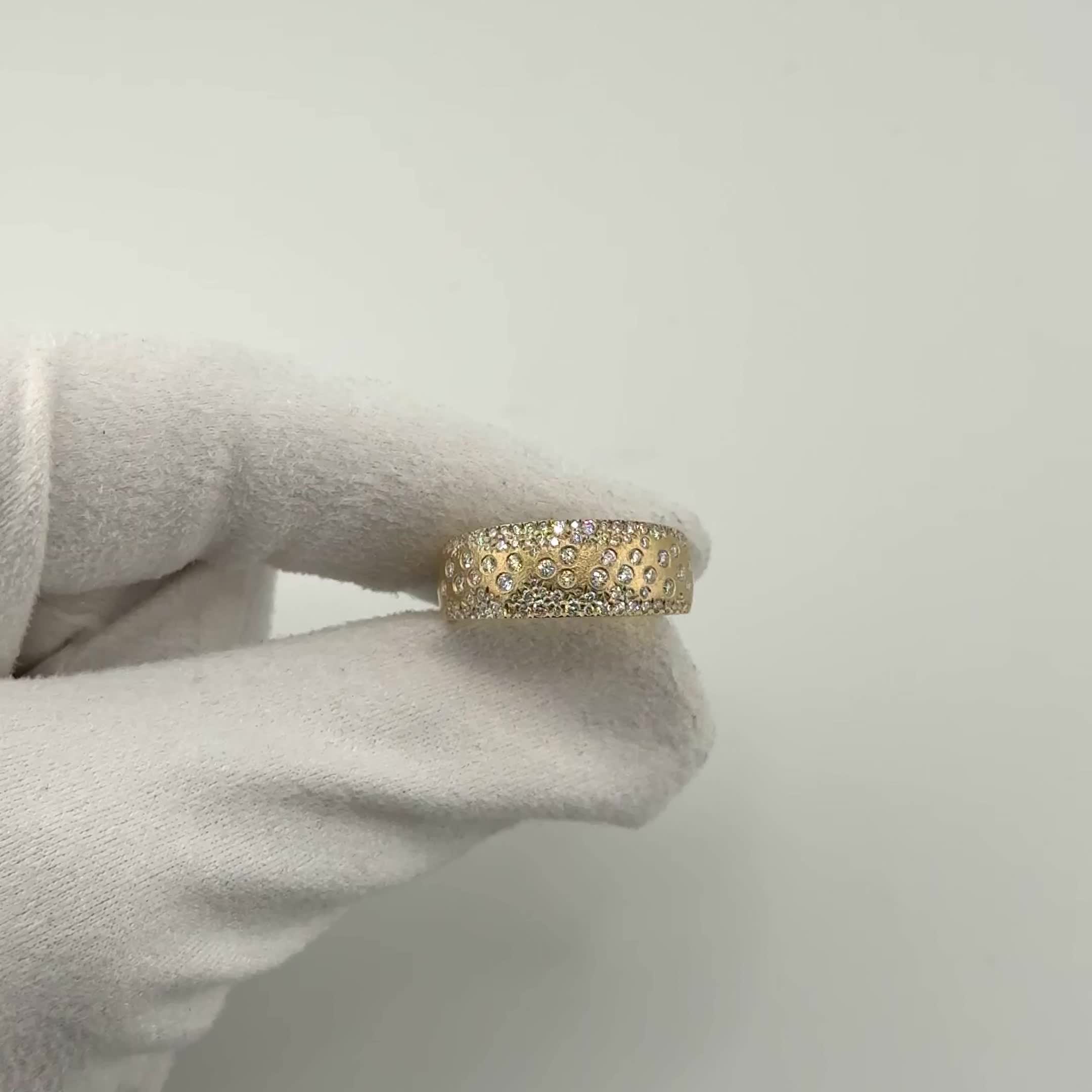 Кольцо с бриллиантами из золота 585 пробы арт. CR15088-YG